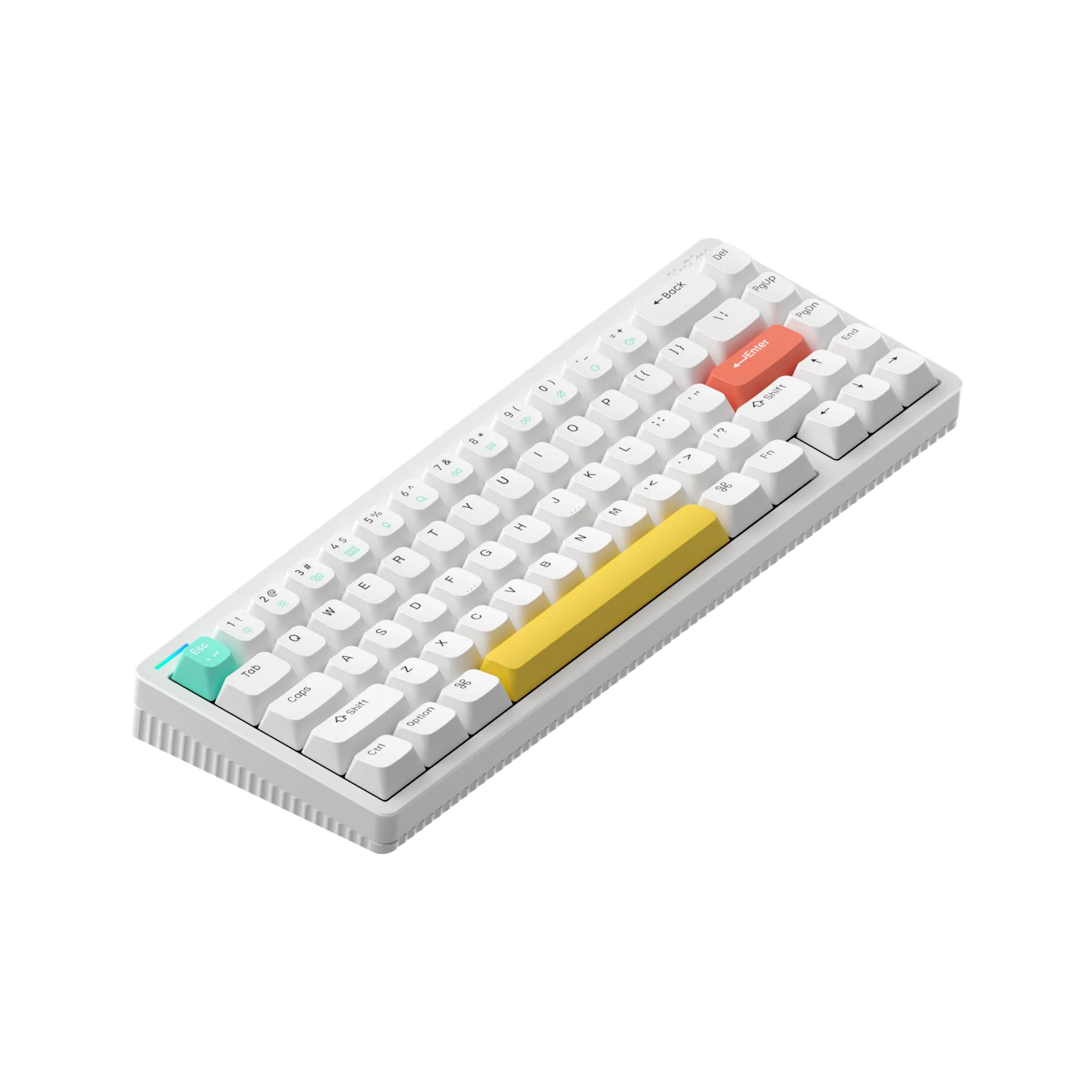 Nuphy HALO65 Wireless Mechanical RGB Keyboard, Tri-mode connection 2.4G/Bluetooth/Wired, hot-swappable, Gateron Baby Kangaroo T