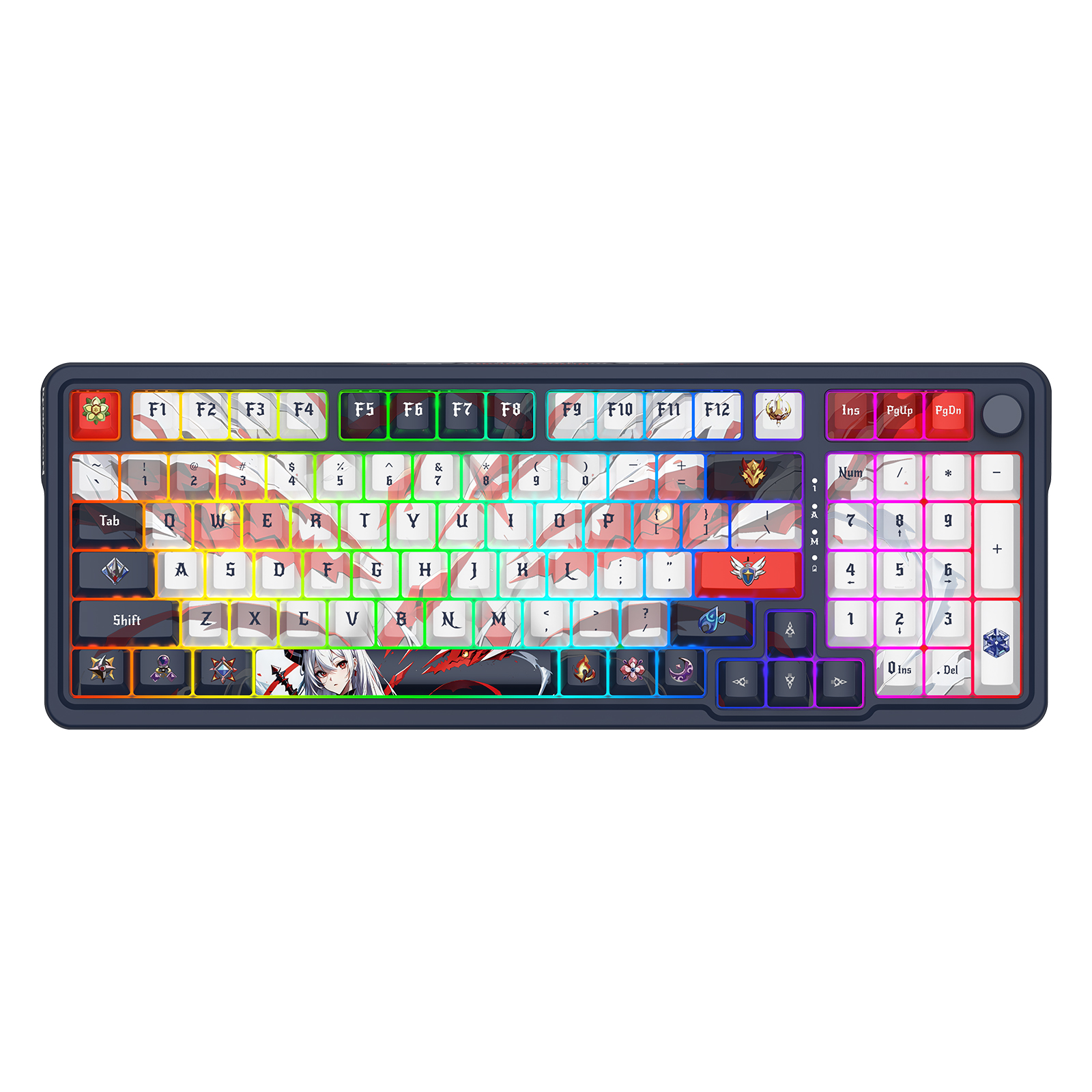 Redragon K686 Tri-Mode 98 Key RGB Mechanical Gaming Keyboard(Open Box)