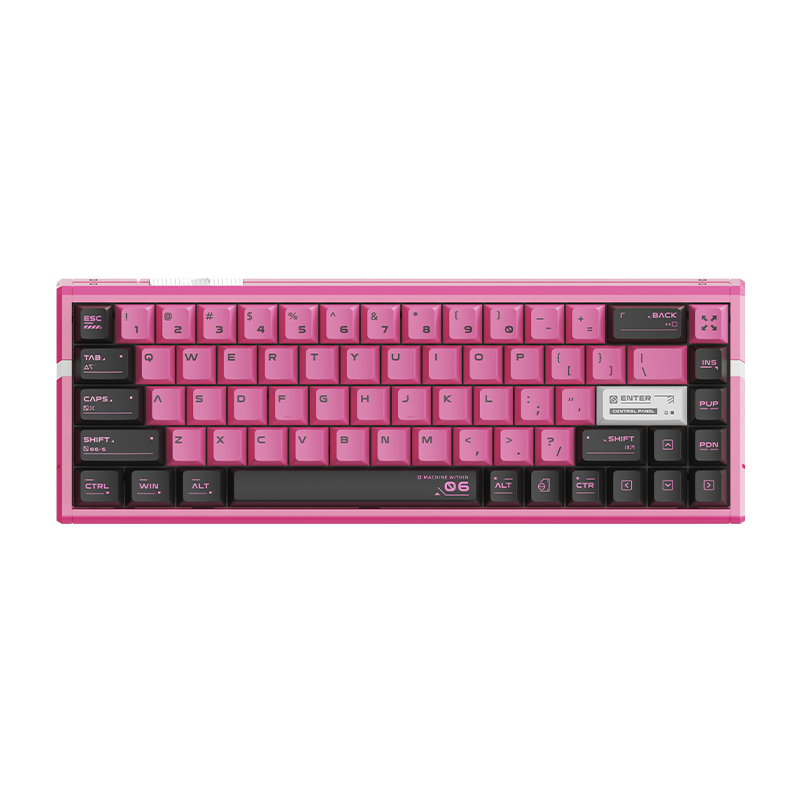 Clavier filaire magnétique ATK RS6 Ultra Sakura Warrior, revêtement poudré