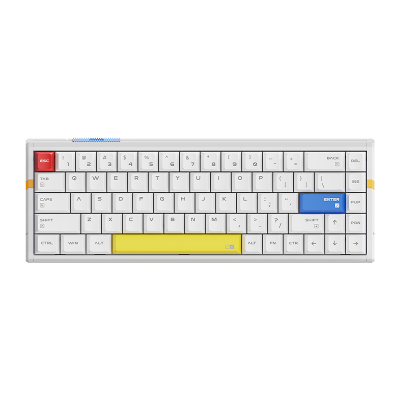 ATK RS6 ホワイト ATK RS6 Ultra White Wired Magnetic HE Keyboard