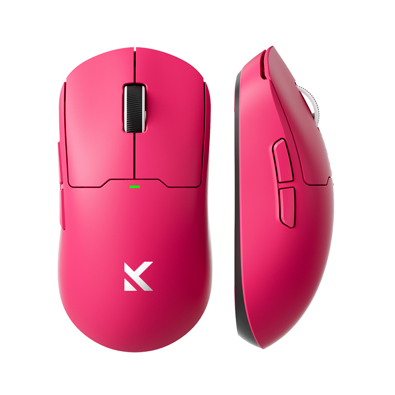 MCHOSE A5 Ultra Rose Red Wireless Tri-Mode Gaming Mouse, 54g