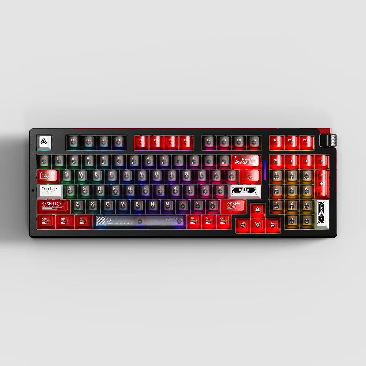 DAREU COOL 98 noir clair Tri-mode 98% RVB clavier de jeu(Open Box)