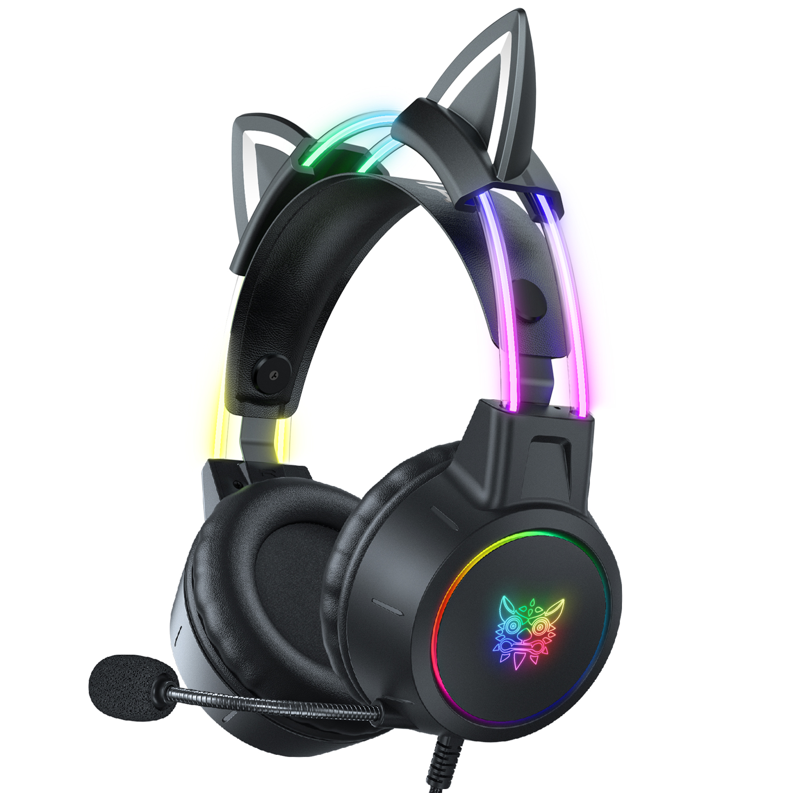 Casque de jeu à oreilles de chat ONIKUMA X15