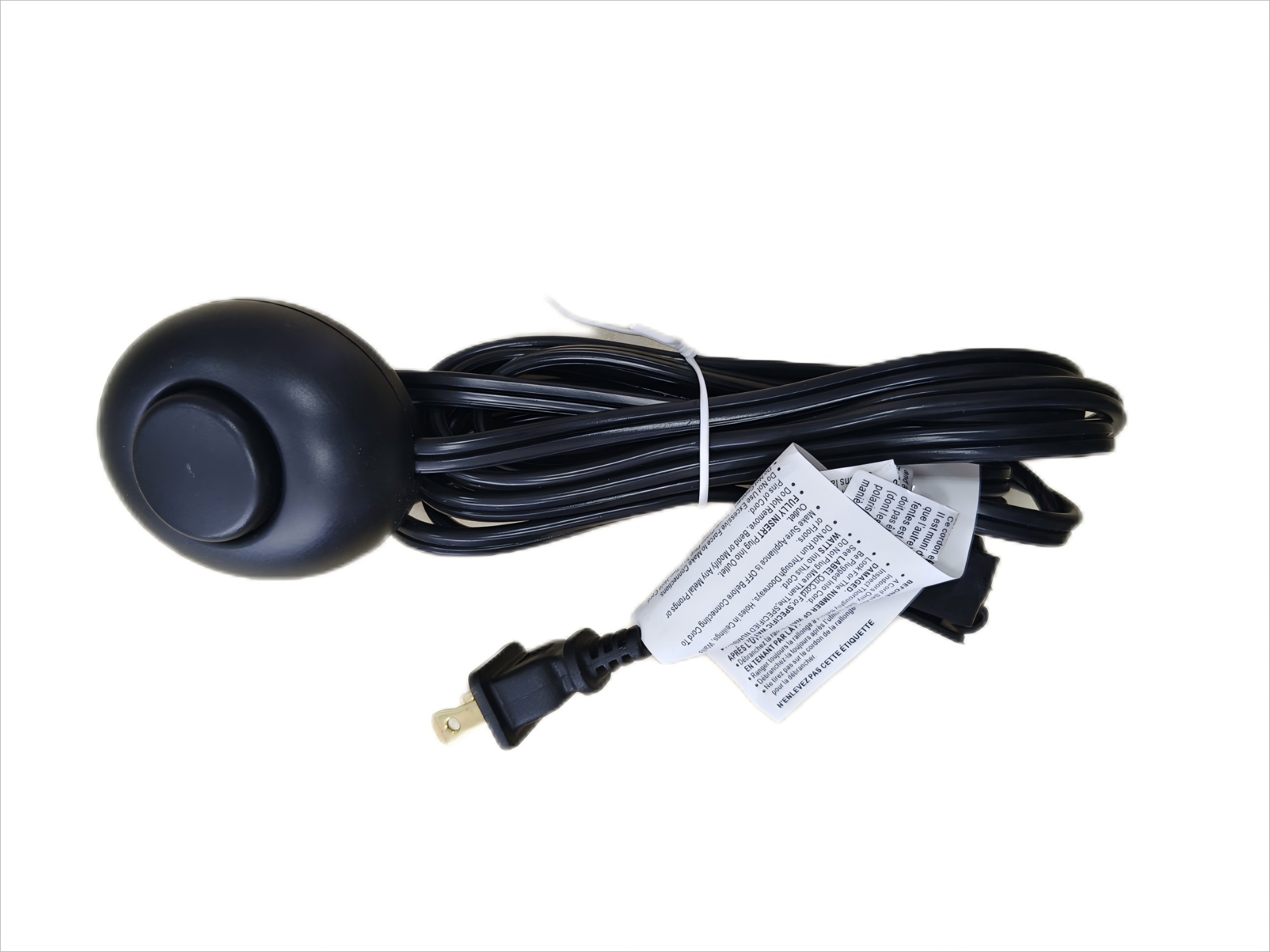 iCAN 3 Outlets 9ft Indoor Extension Cord with On/Off Switch