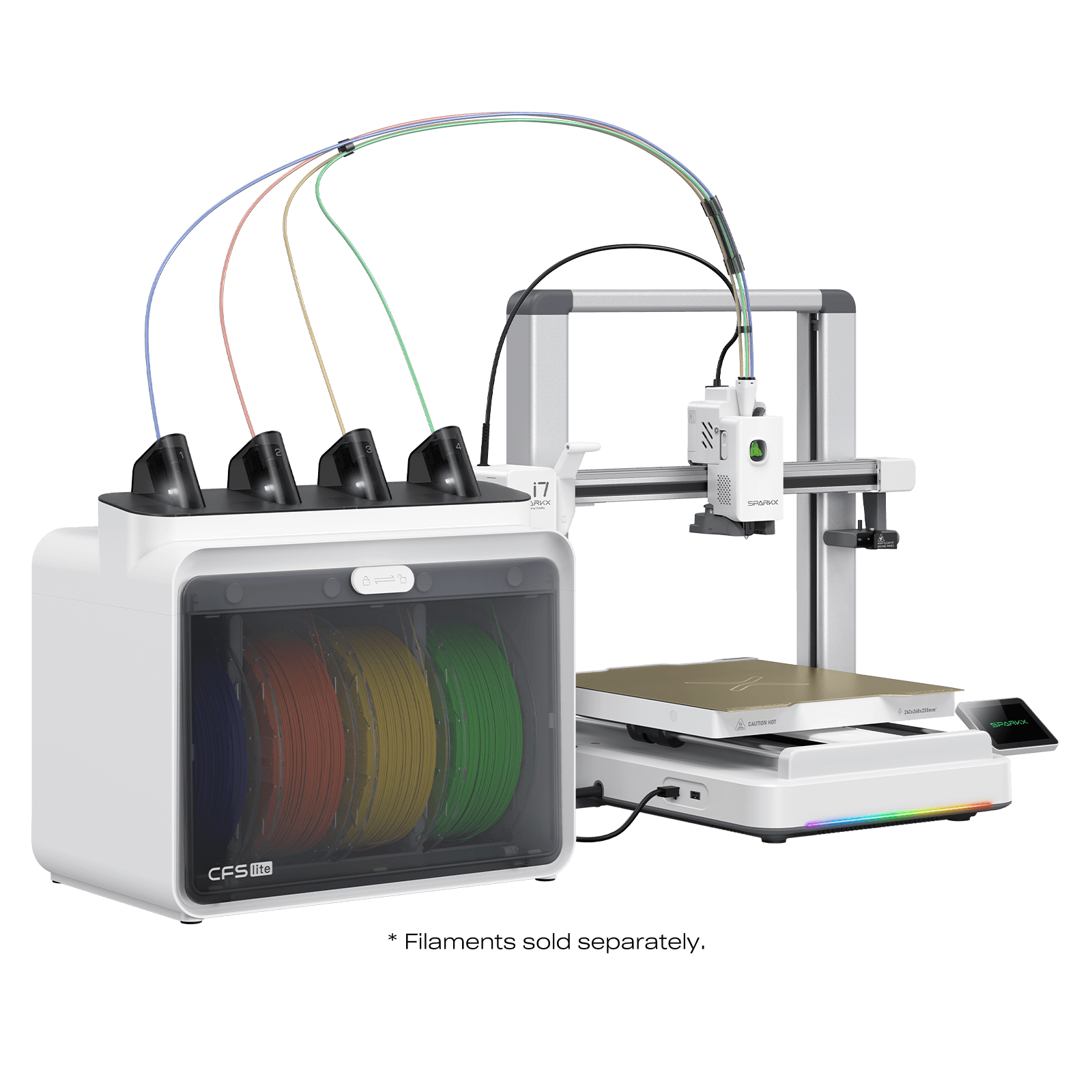 Imprimante 3D rapide Creality SPARKX i7 Color Combo