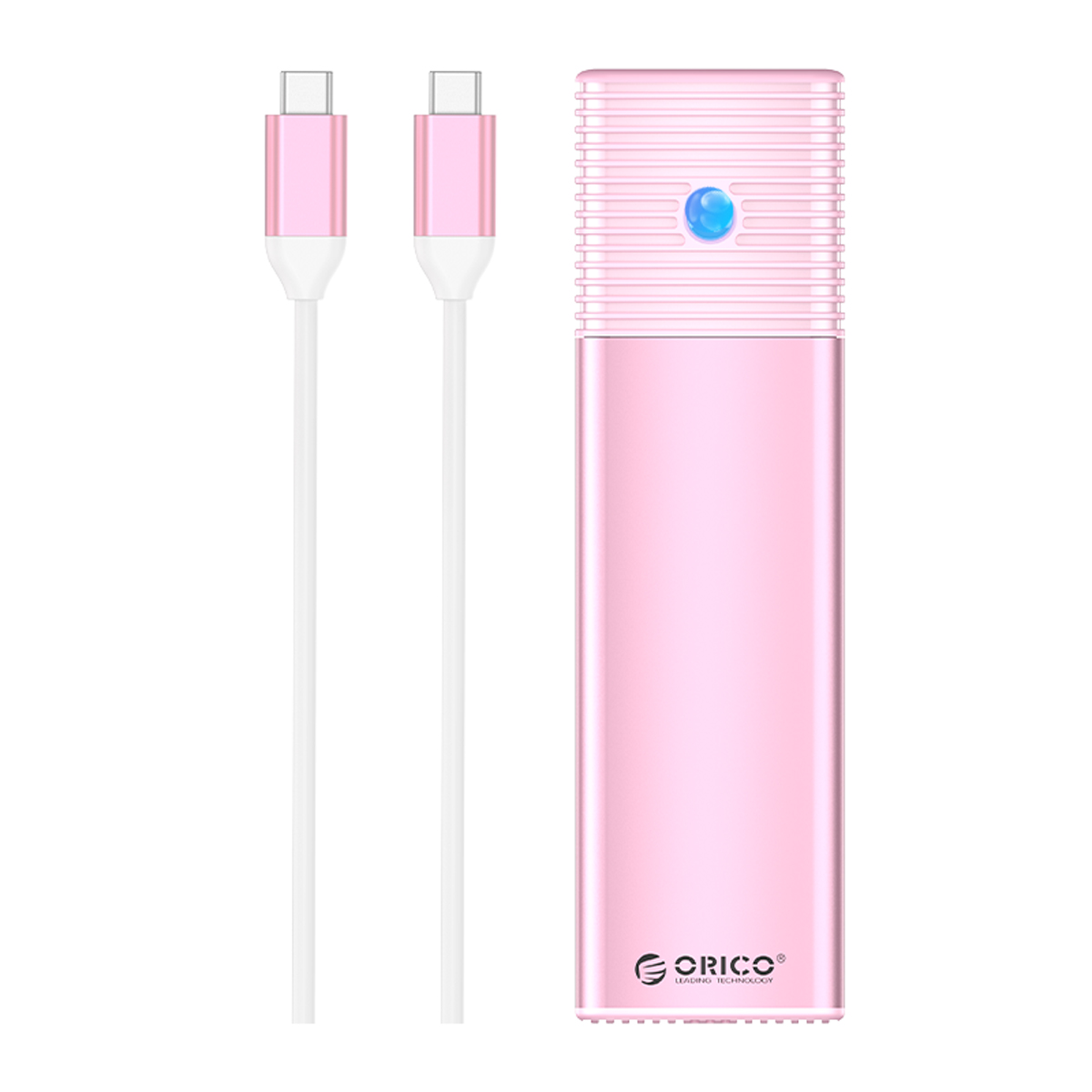 Boîtier électronique ORICO USB3.2 Gen2 USB-C M.2 NVMe (10Gbps) - ROSE