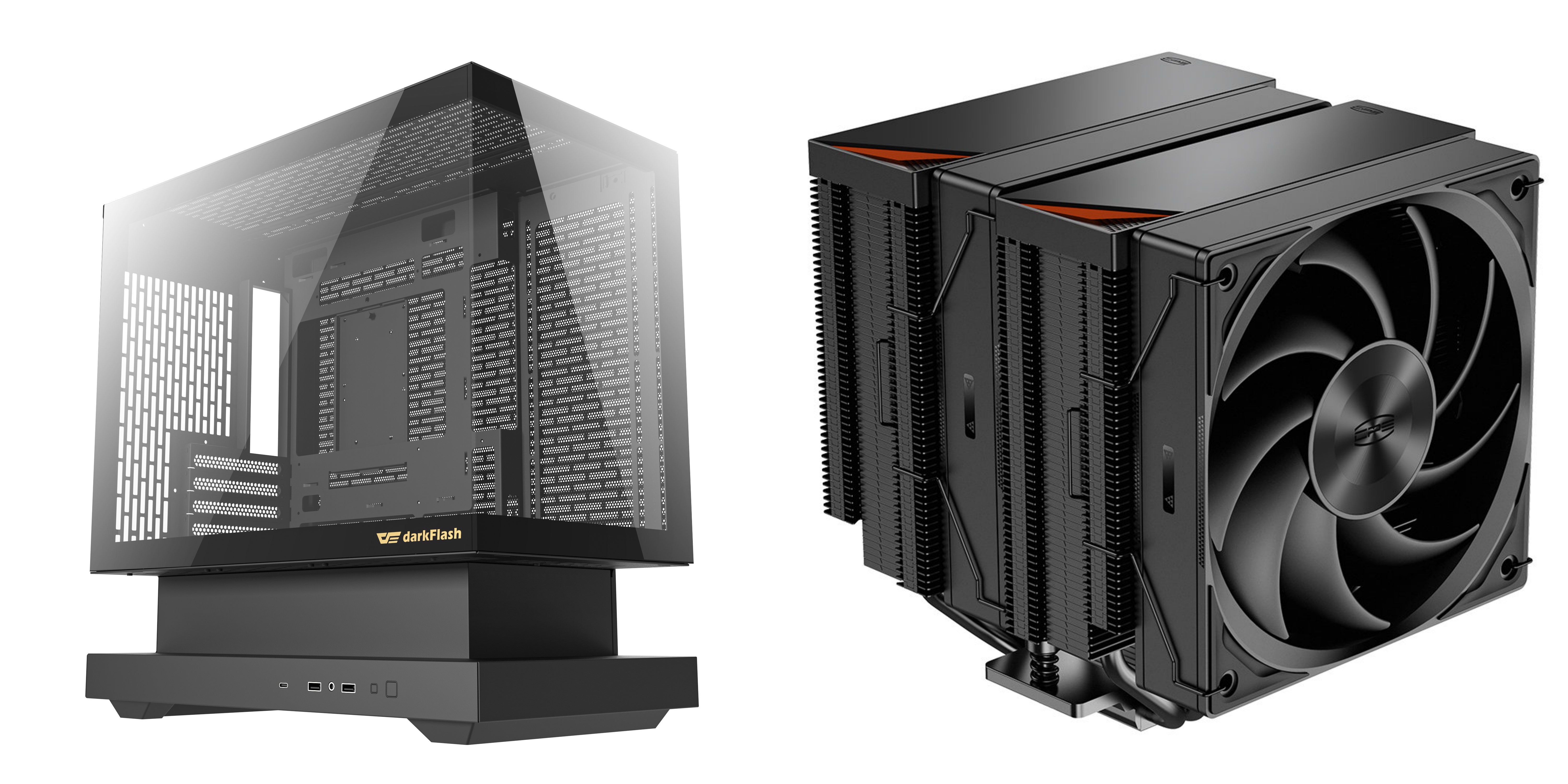 DarkFlash F1+PCCOOLER CPS RZ620  Black