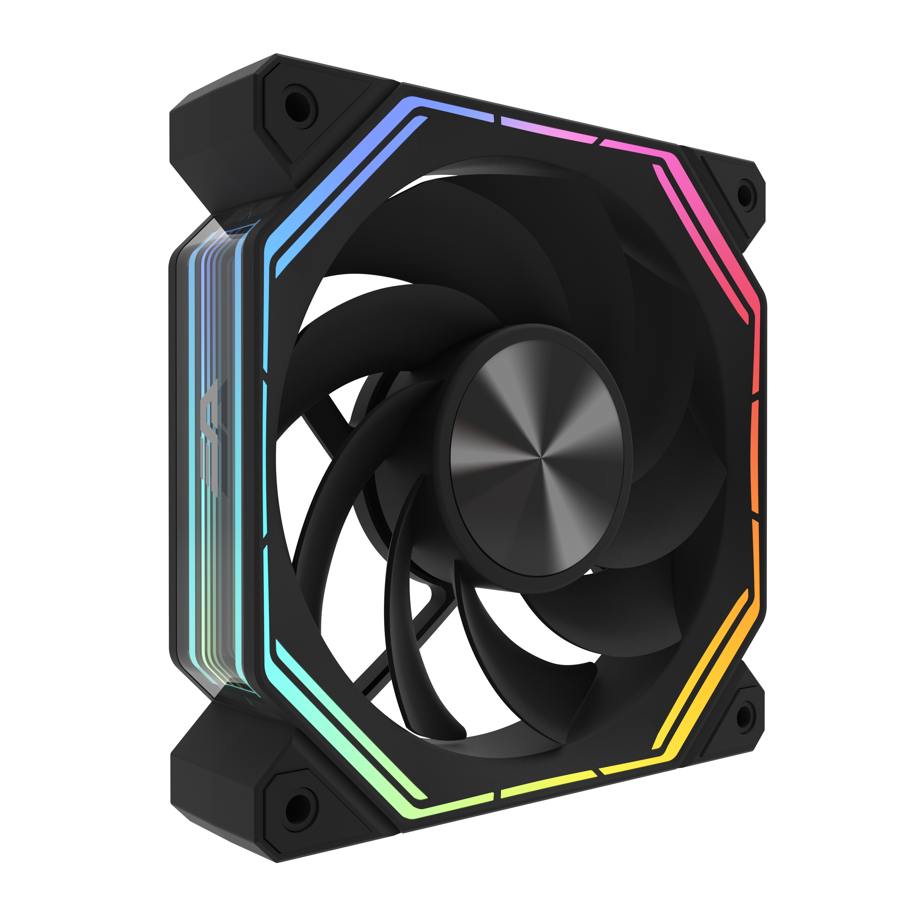 DarkFlash 120 mm Renversé Ventilateur  Noir