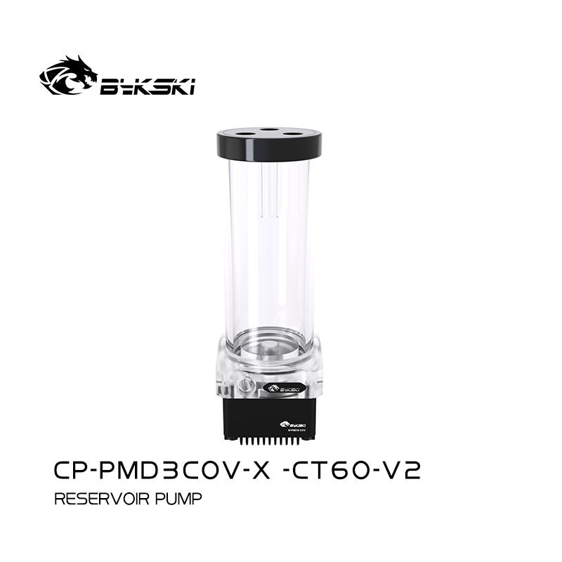 Bykski DDC CP-PMD3COV-X / 150mm PMMA Reservoir Combo - Black w/ 5v