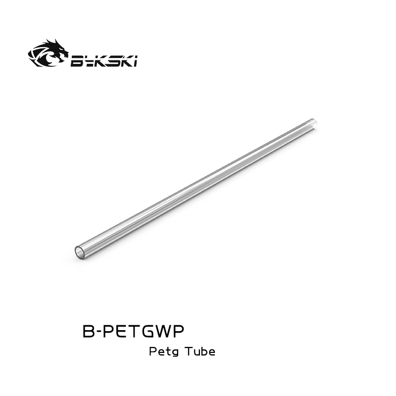 Tube PETG rigide Bykski 12 mm ID x 16 mm OD - 1 x 500 mm - Transparent