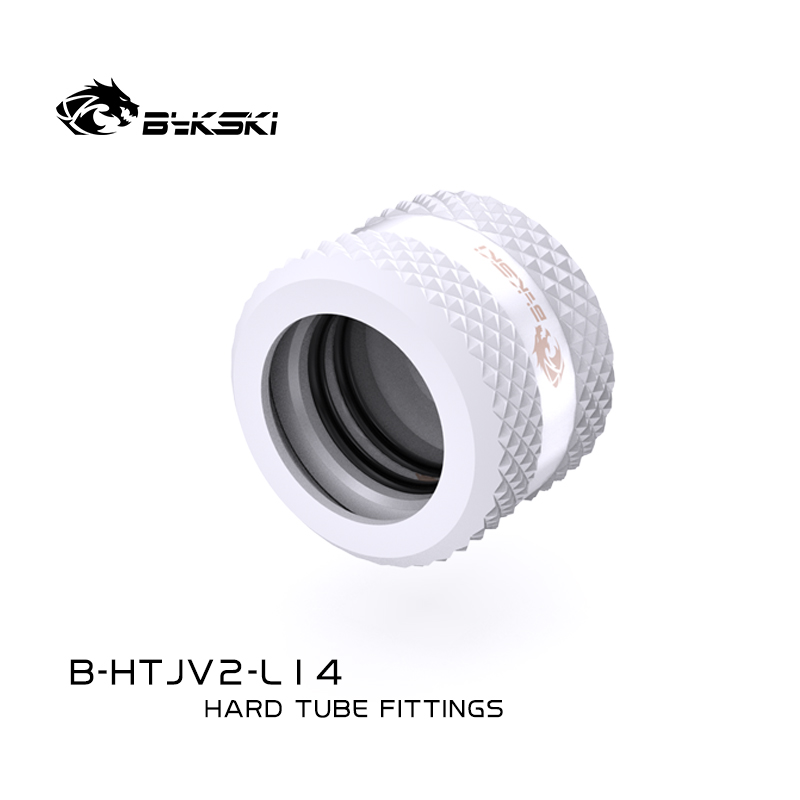 Bykski Rigid 14mm OD Fitting V2-W (B-HTJV2-L14)