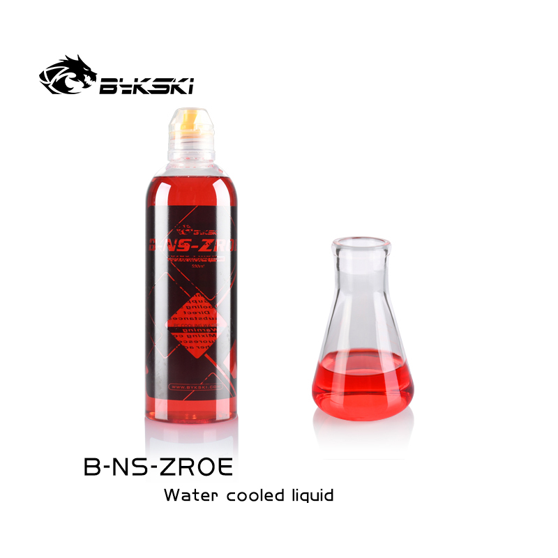 Liquide de refroidissement Bykski ZROE – 500 ml, rouge (B-NS-ZROE)