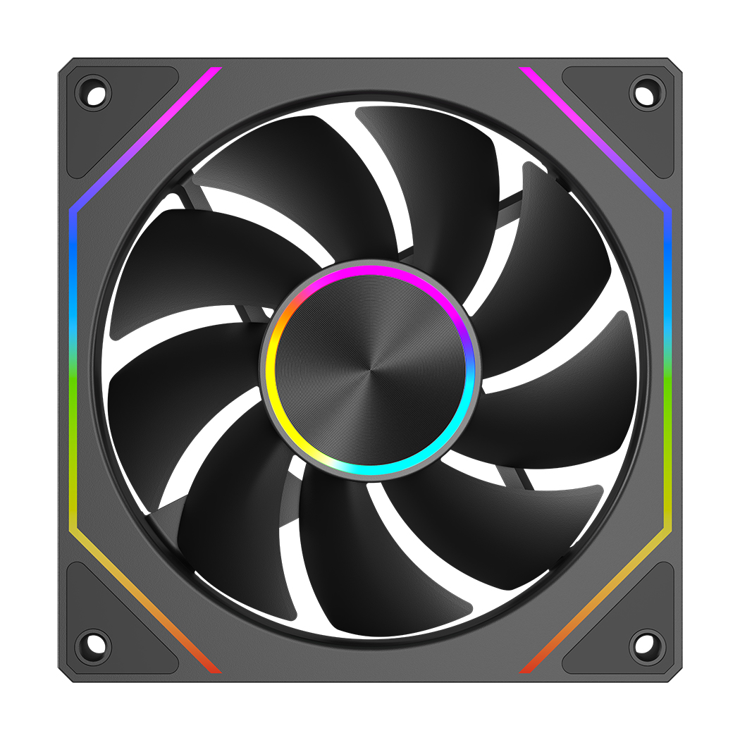 Ventilateur PCCOOLER CPS FG120 ARGB, palier hydraulique fluide, 120 mm