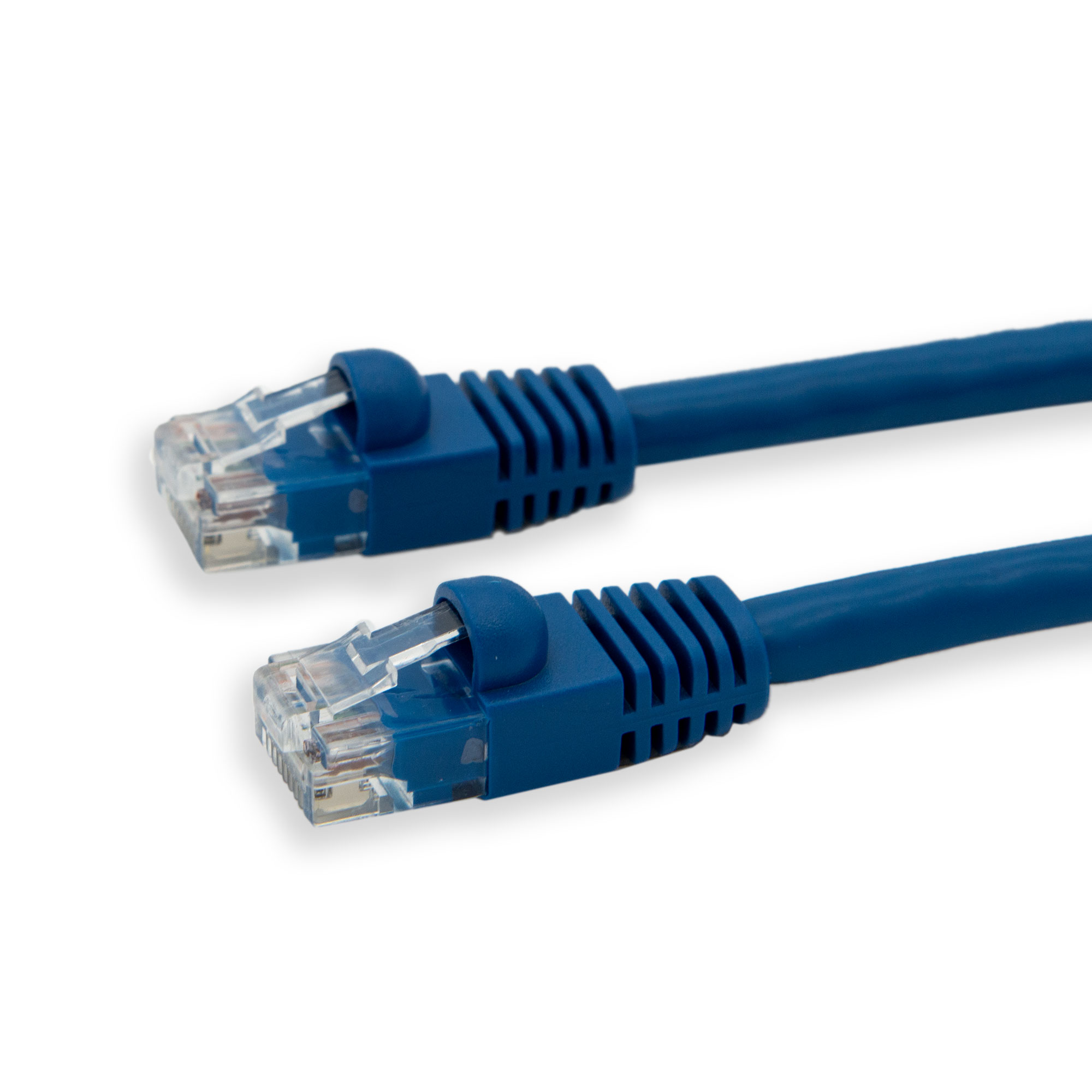 Câble de raccordement RJ45 iCAN CAT6 24AWG, 15 pieds, bleu foncé