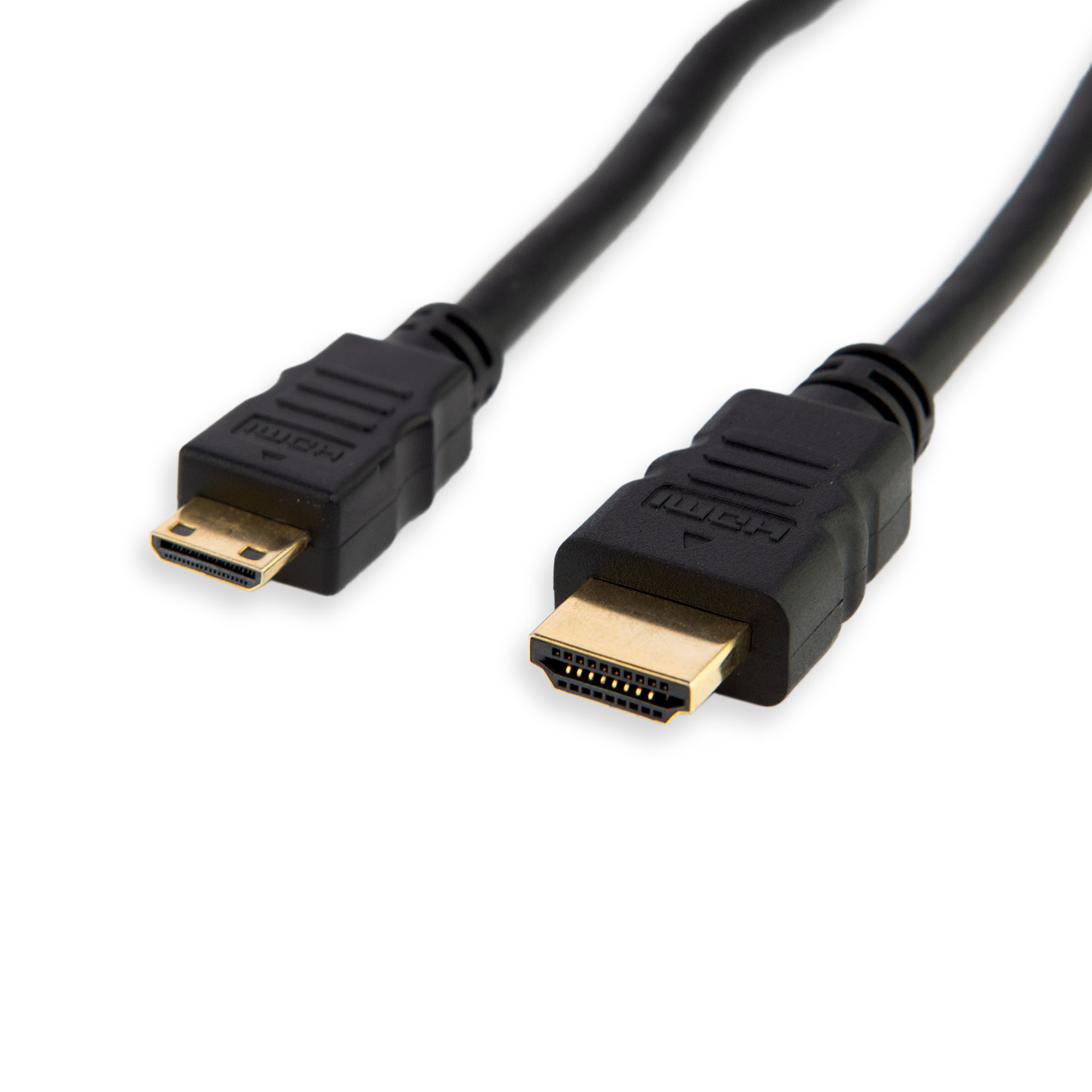 iCAN Mini HDMI  to HDMI, High Speed, M/M, 3D Ethernet 1.4, 3FT