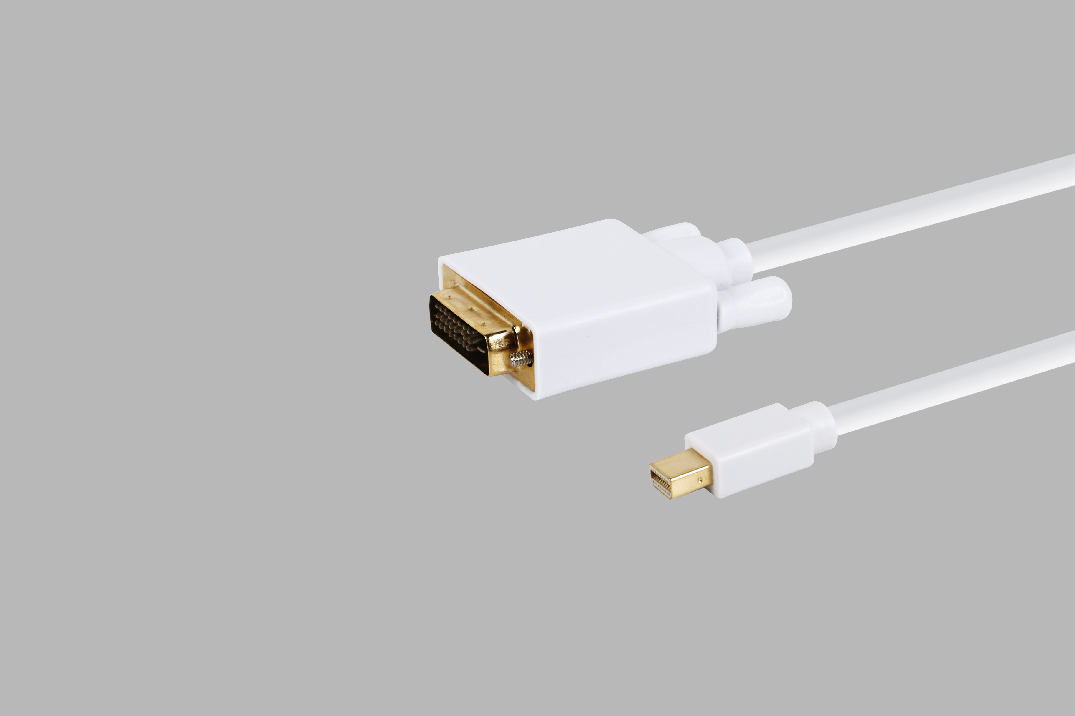 iCAN Mini DisplayPort Male to DVI Male,Gold Plated, 32AWG Cable, 6FT