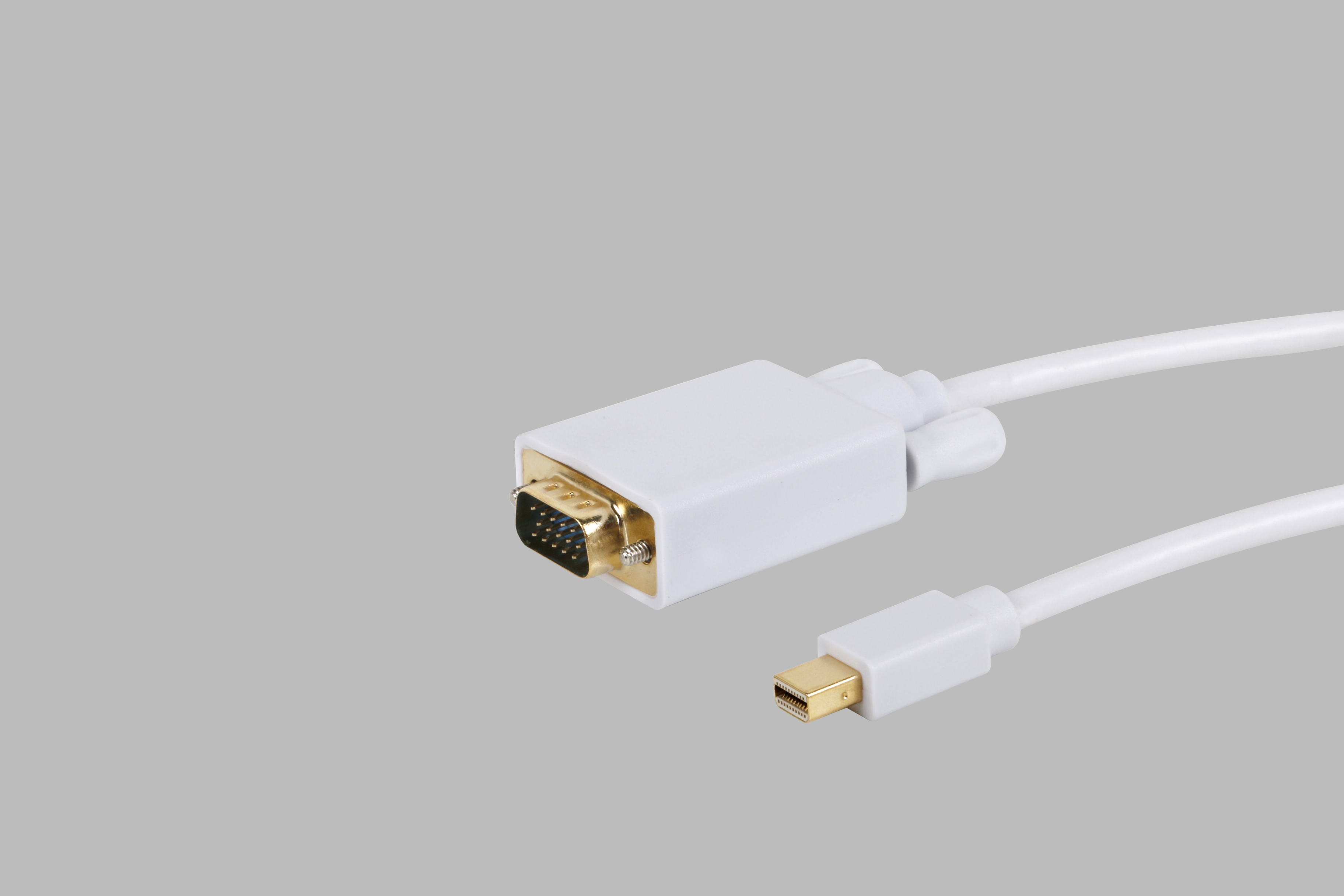 iCAN Mini Displayport to SVGA 32AWG Gold-plated Cable - 6 ft.(Open Box)