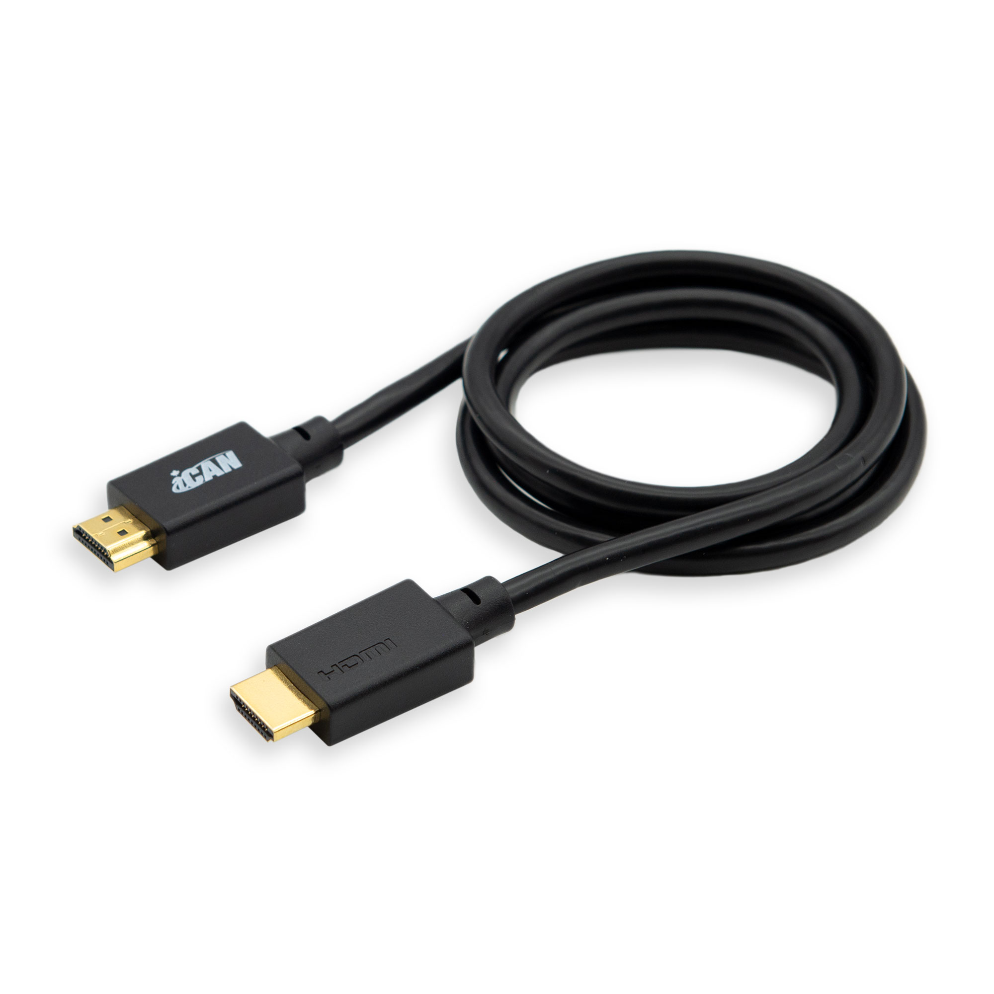 iCAN HDMI 30AWG Version 2.1, 8K , 48 Gbps, M/M, 1M, Black