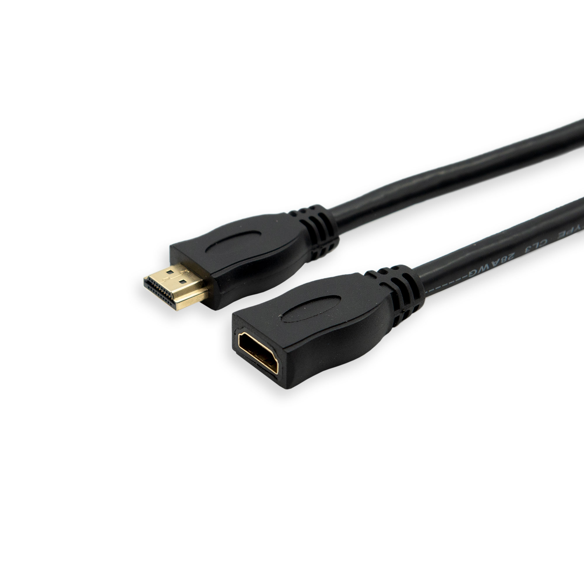 iCAN HDMI 4K@60Hz, 3D LAN Heavy Duty, mâle vers femelle, câble d'extension, 3 pieds