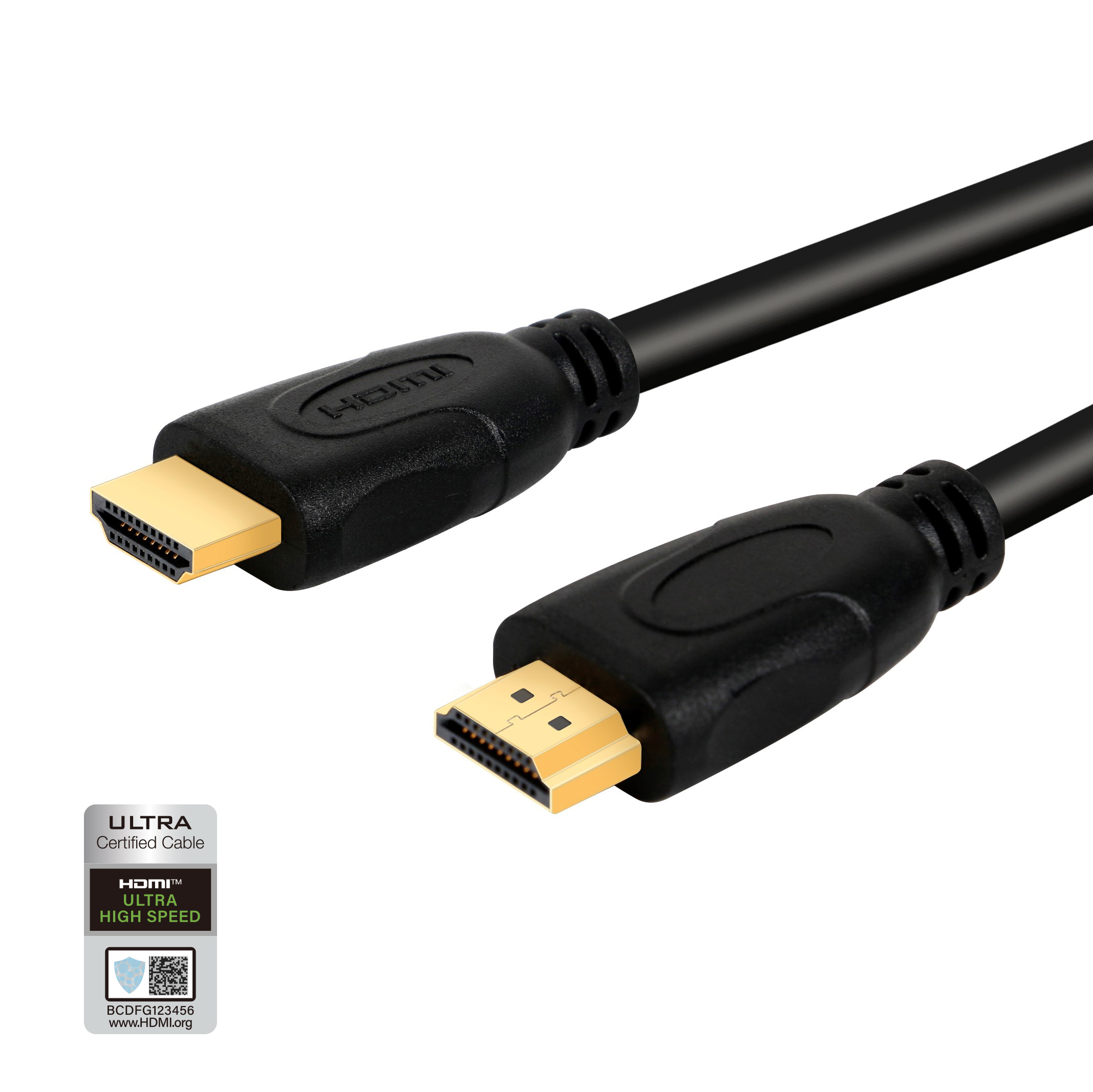 Câble HDMI 2.1 certifié iCAN Premium 8K à 60 Hz, 48 Gbit/s, M/M, 2 m, noir(Open Box)