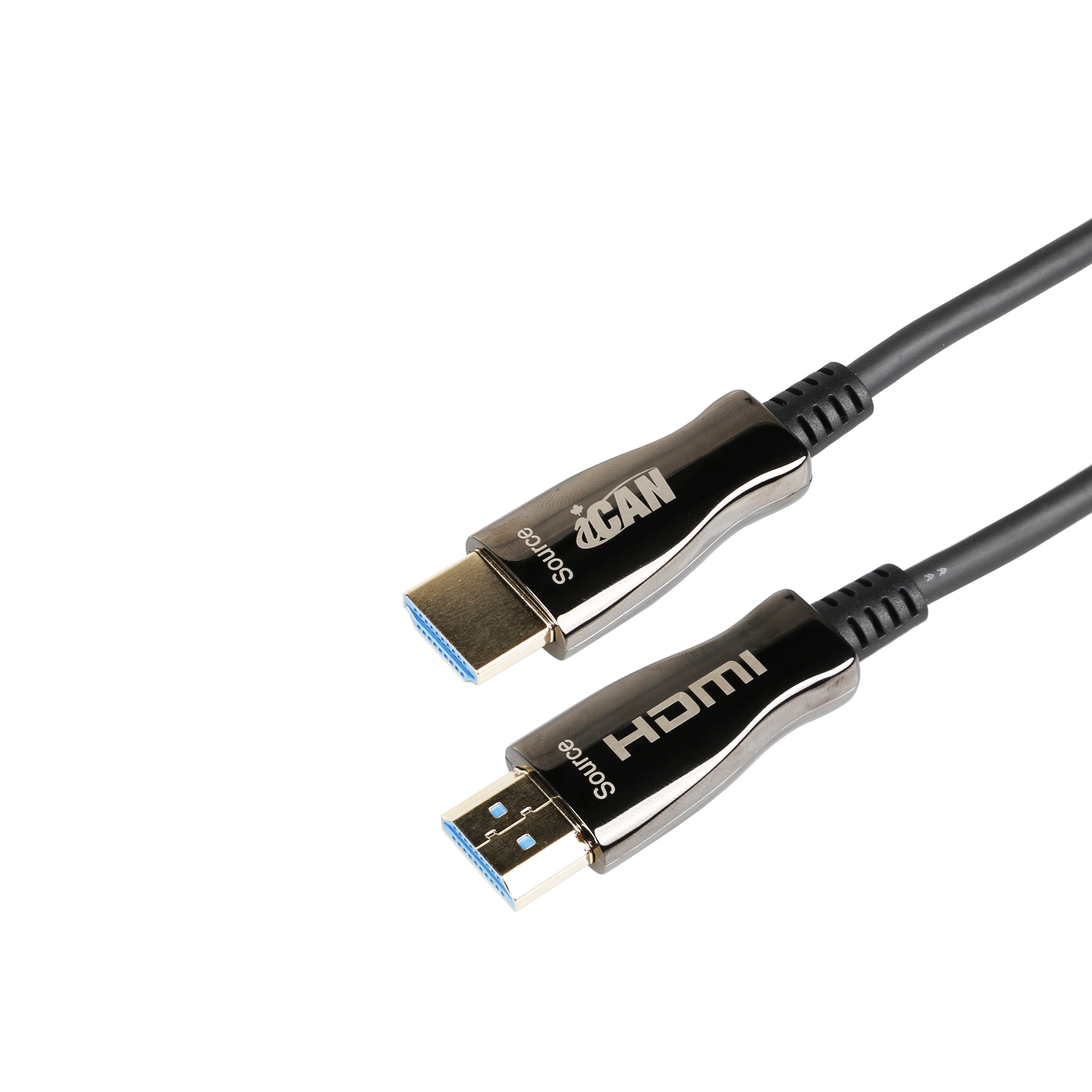 iCAN HDMI 2.0 AOC Cable, 4K@60Hz, Male to Male, 20M, Black(Open Box)