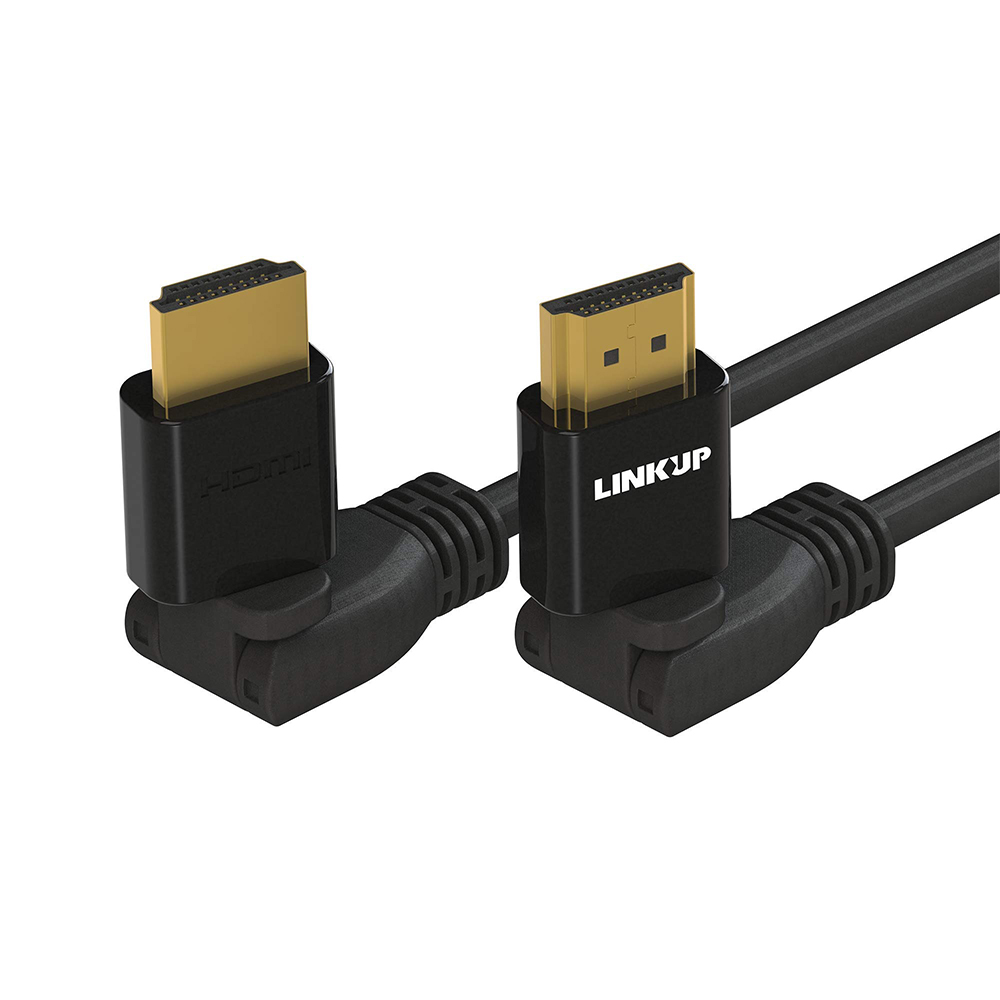 iCAN 360D pivotant HDMI version 2.0 avec Ethernet, plaqué or M/M, 6 pieds