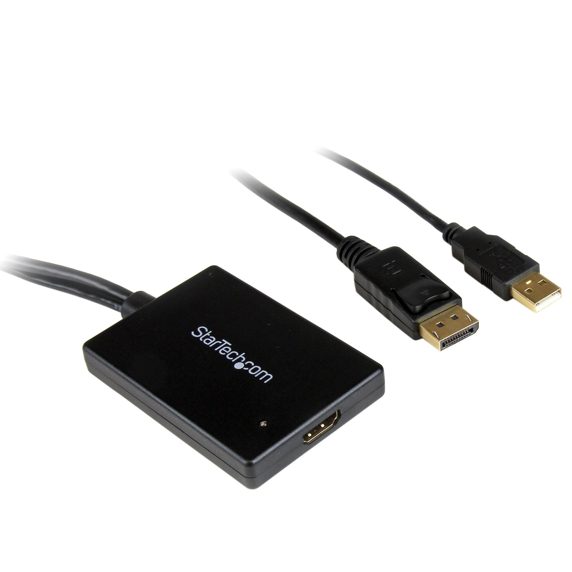 StarTech (DP2HDMIUSBA) - Adaptateur DisplayPort vers HDMI avec audio USB