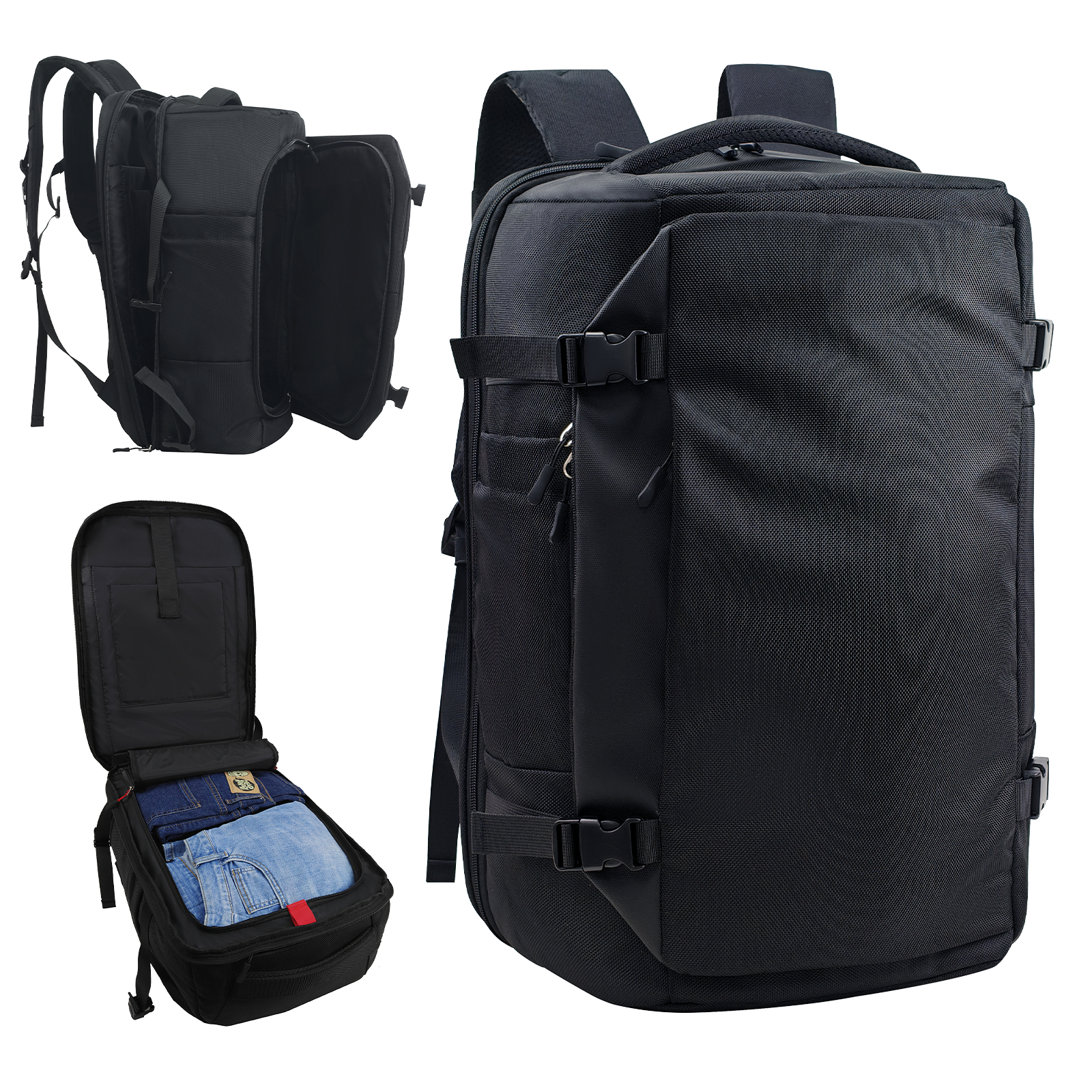 KINGSLONG Sac à dos de voyage pour ordinateur portable 50L