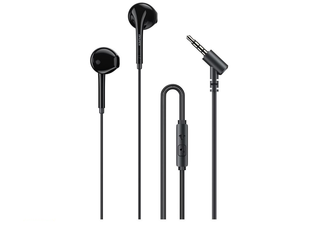 AWEI PC-7 Black Wired Earphones