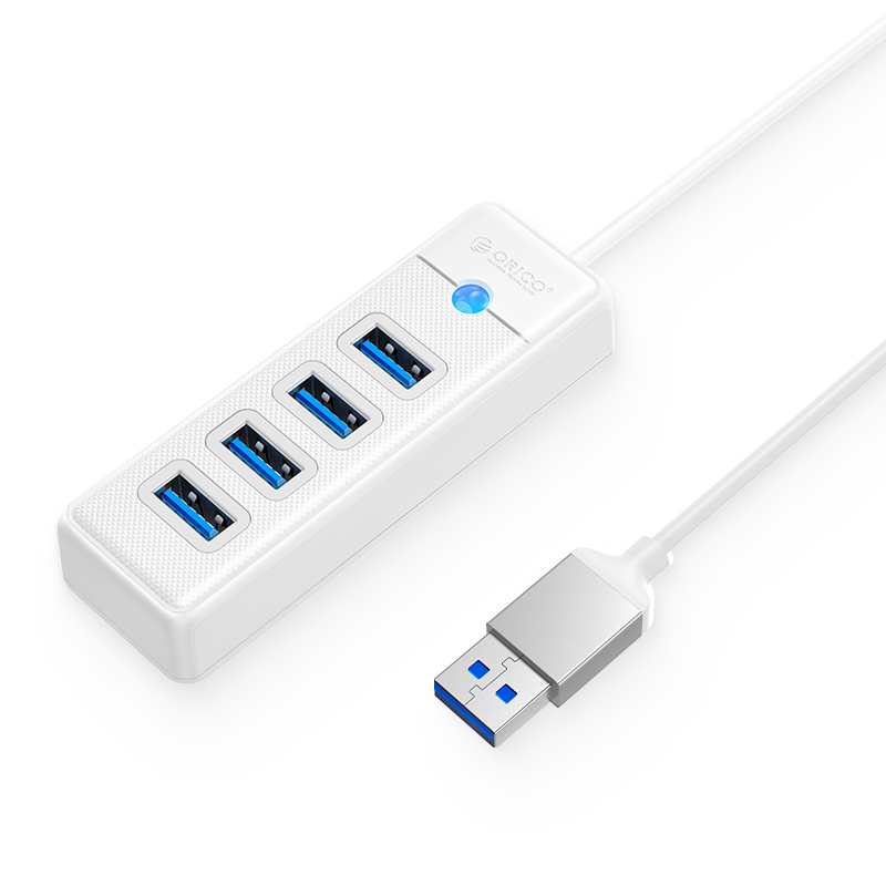 ORICO Hub à 4 Ports USB-A vers USB 3.0, blanc