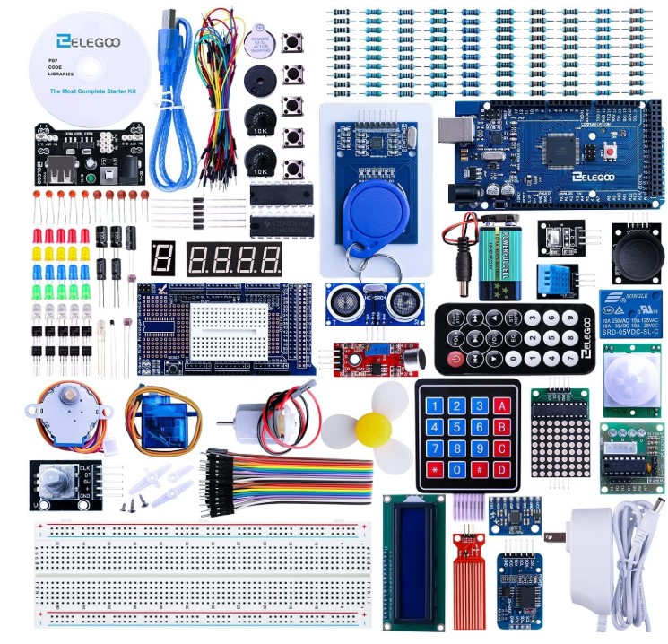 ELEGOO Mega 2560 Project The Most Complete Ultimate Starter Kit w/Tutorial for Arduino Mega2560 UNO Nano