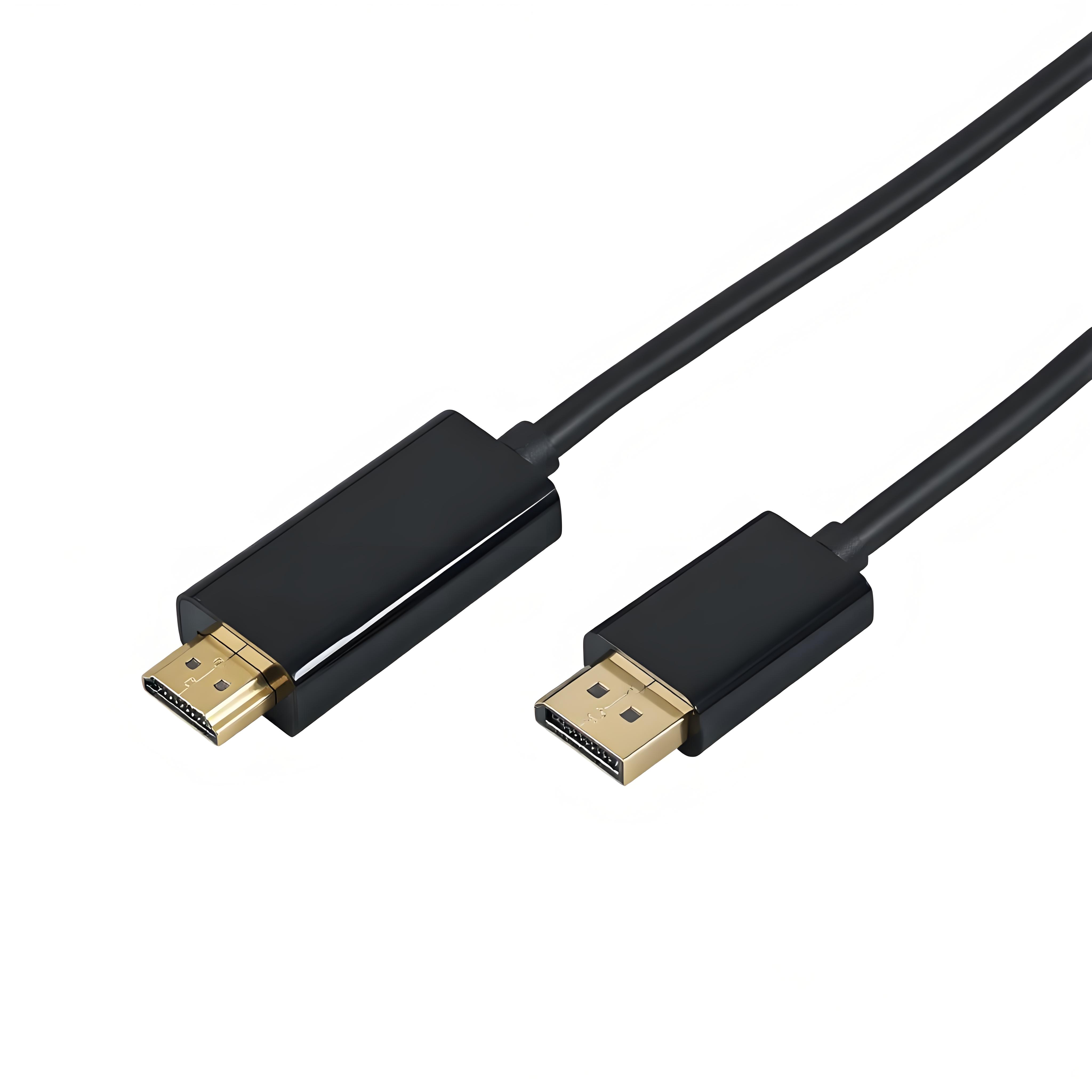 iCAN Displayport to HDMI Cable, Male to Male, 10FT