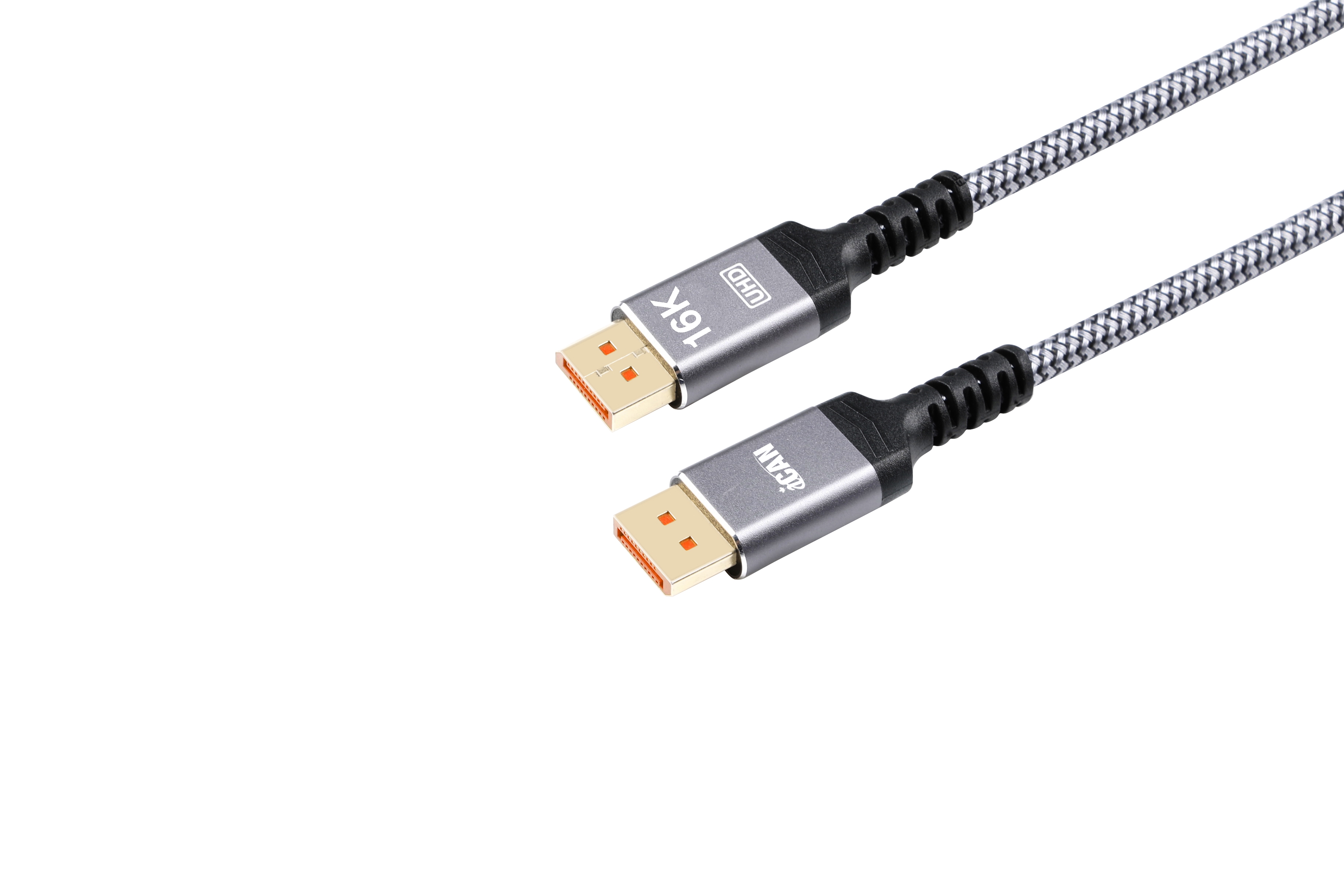 Câble iCAN DisplayPort 2.1, 80 Gbit/s haute vitesse, 16 K à 60 Hz, 10 pieds