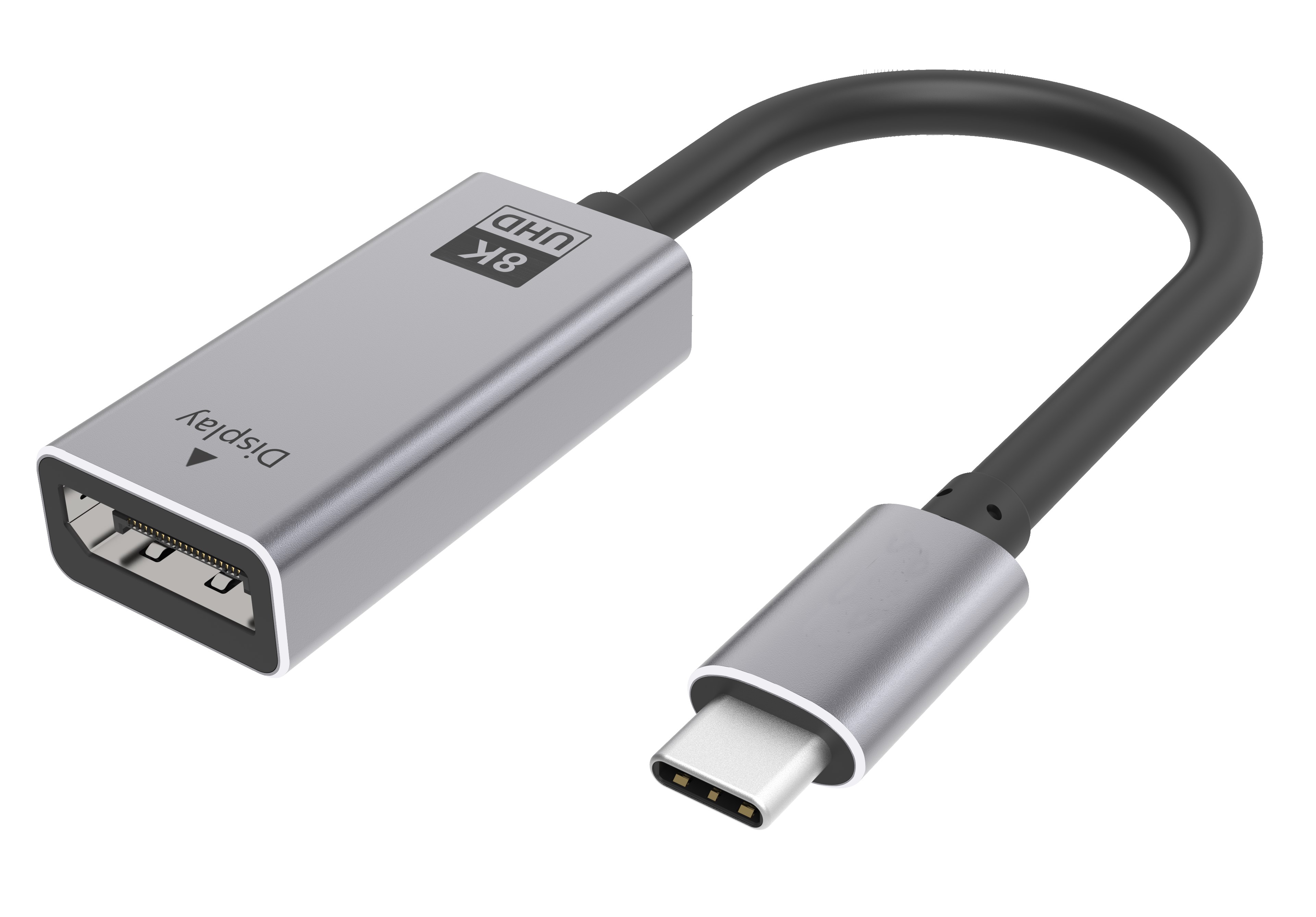 Adaptateur iCAN USB Type C vers DisplayPort, 8K, mâle vers femelle