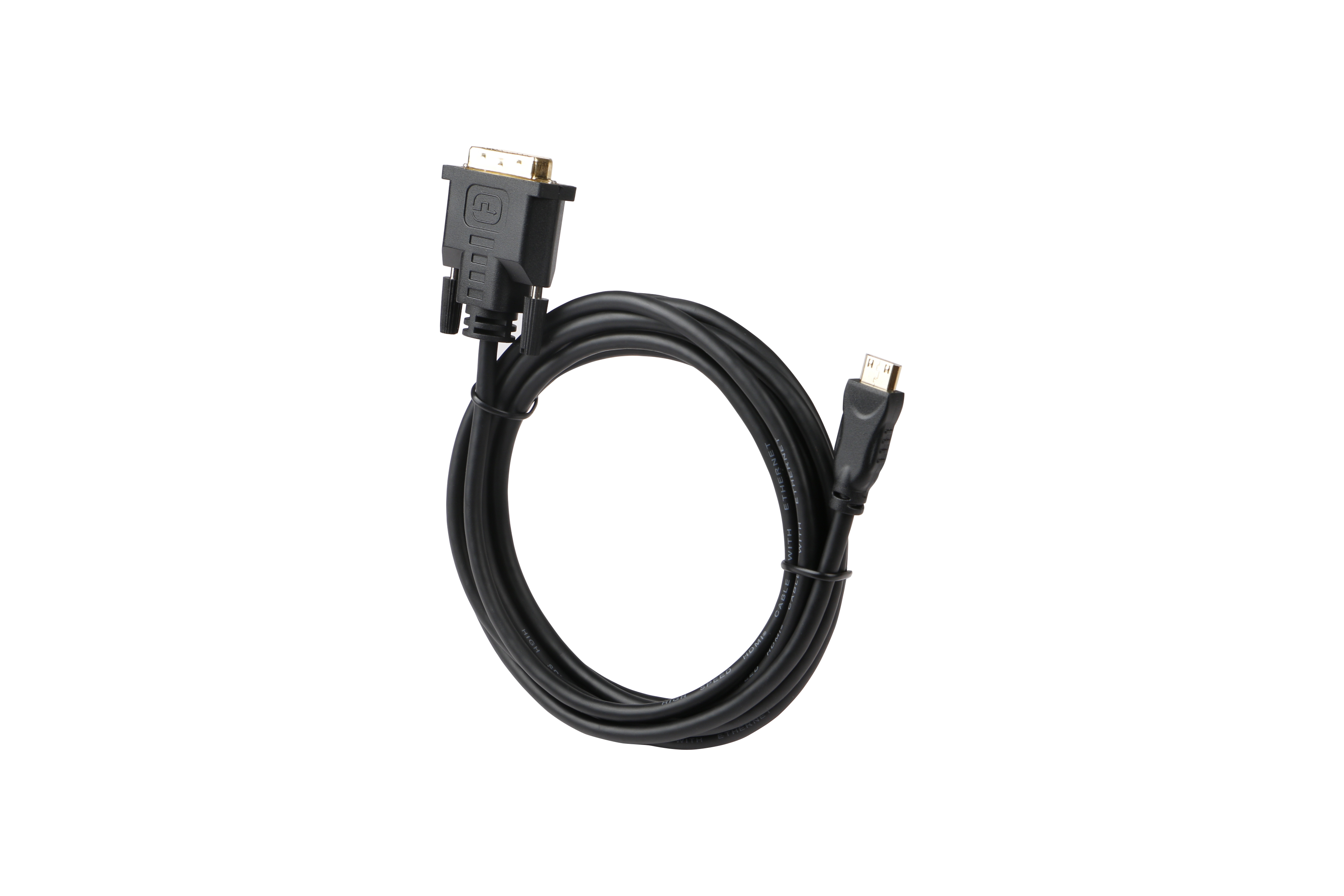 iCAN Mini HDMI to DVI(DVI-D),10FT,Black