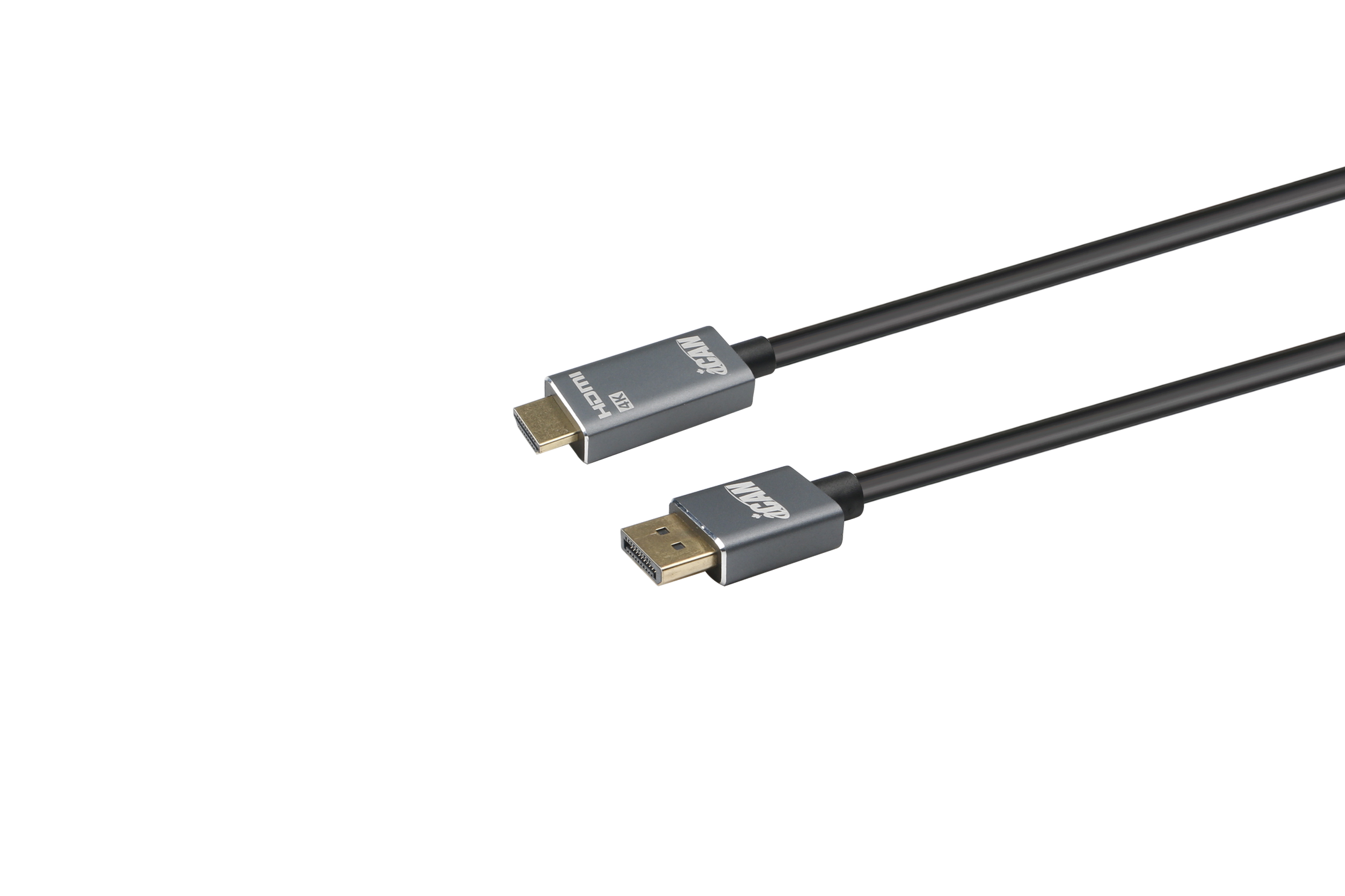 iCAN  DisplayPort to HDMI Cable,4K@60Hz,High Speed, M/M, 3FT