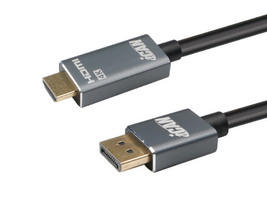 iCAN Premium DisplayPort to HDMI Cable, 8K@60Hz, M/M, 3FT