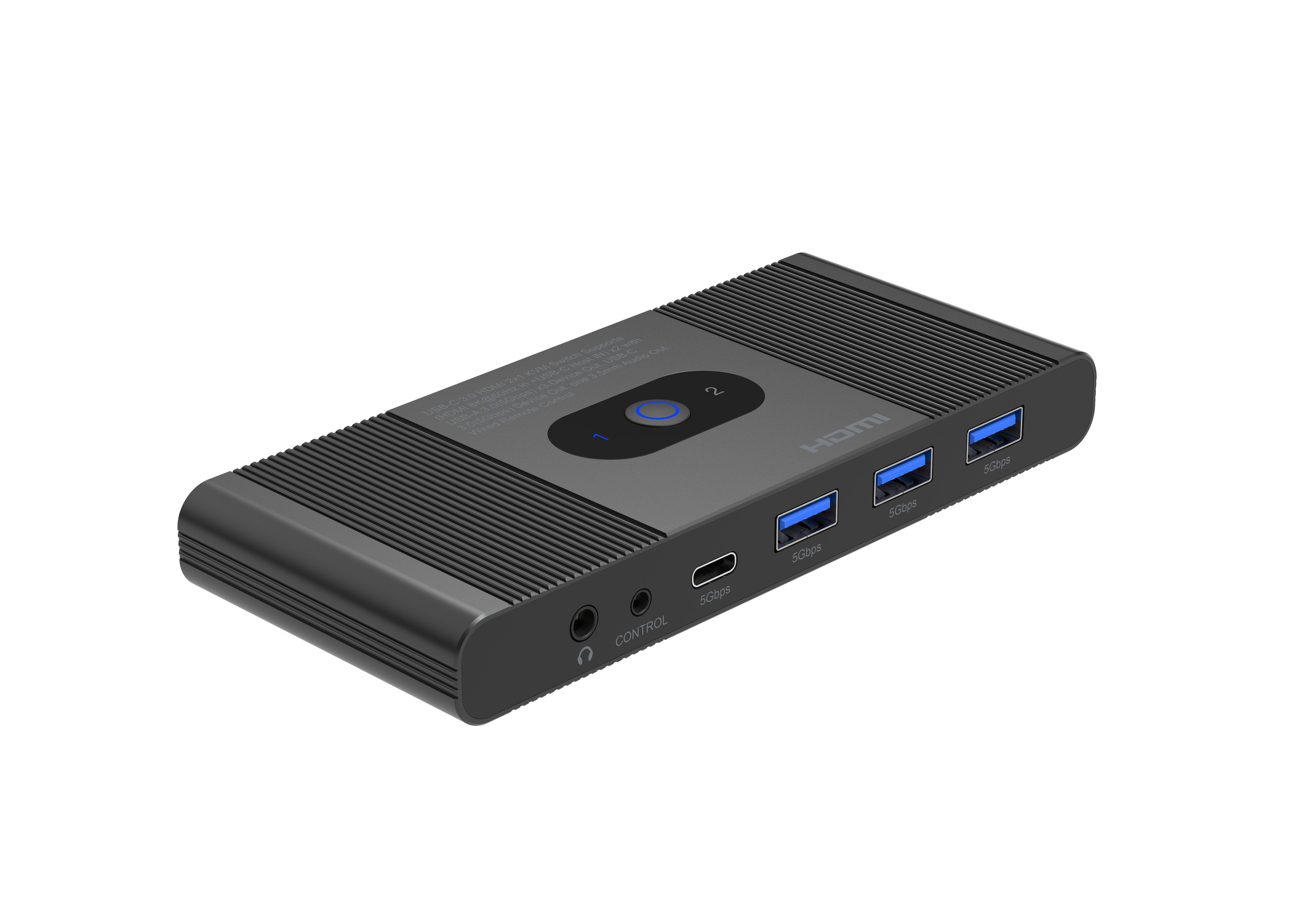 iCAN Premium KV-2X8K HDMI/USB-C KVM Switch(Open Box)