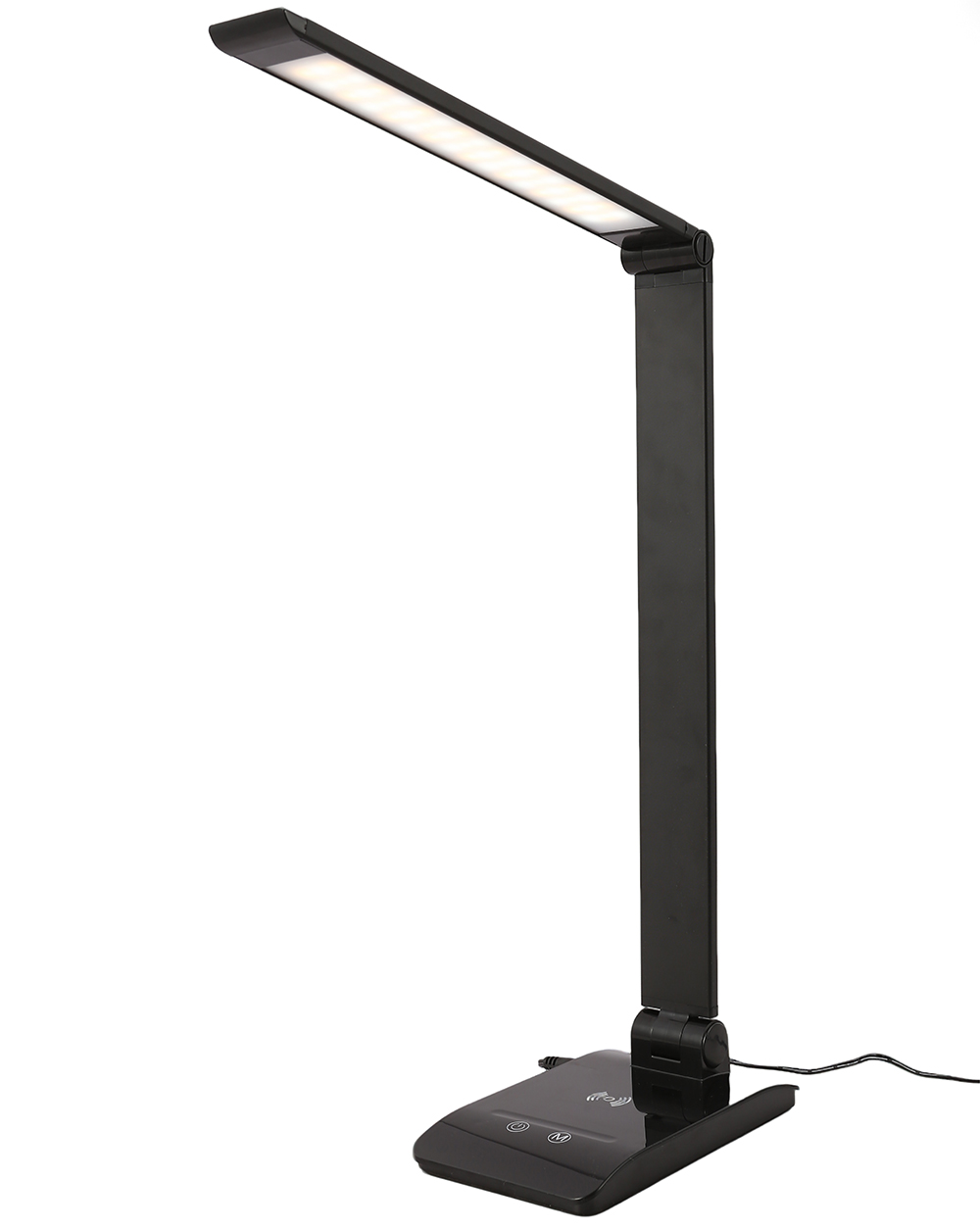 Lampe de bureau LED iCAN avec chargeur sans fil, lampes de bureau pour le bureau à domicile.(Open Box)