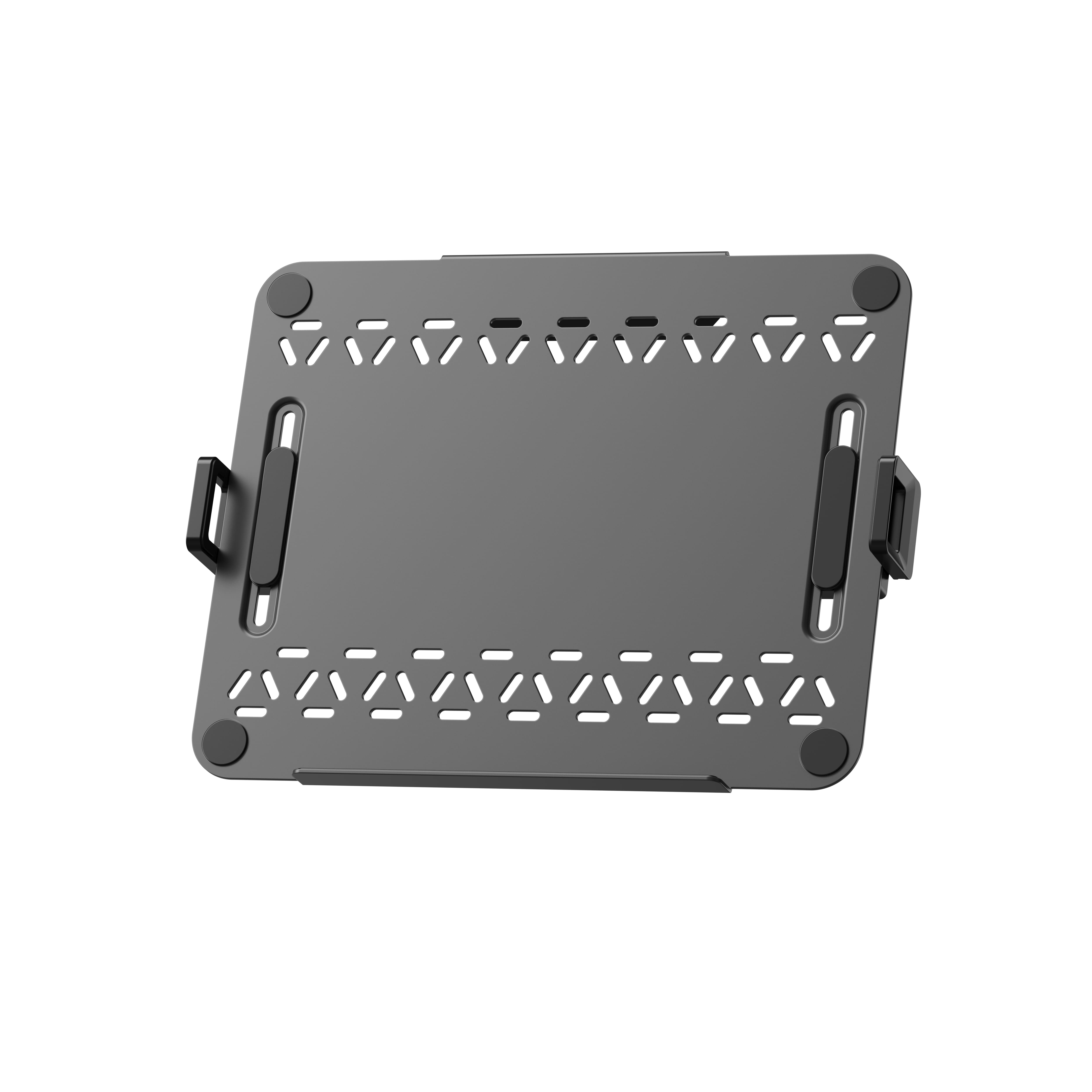 Support universel pour ordinateur portable ICAN pour bras d'écran | Tailles d'ordinateurs portables de 12 à 18 pouces