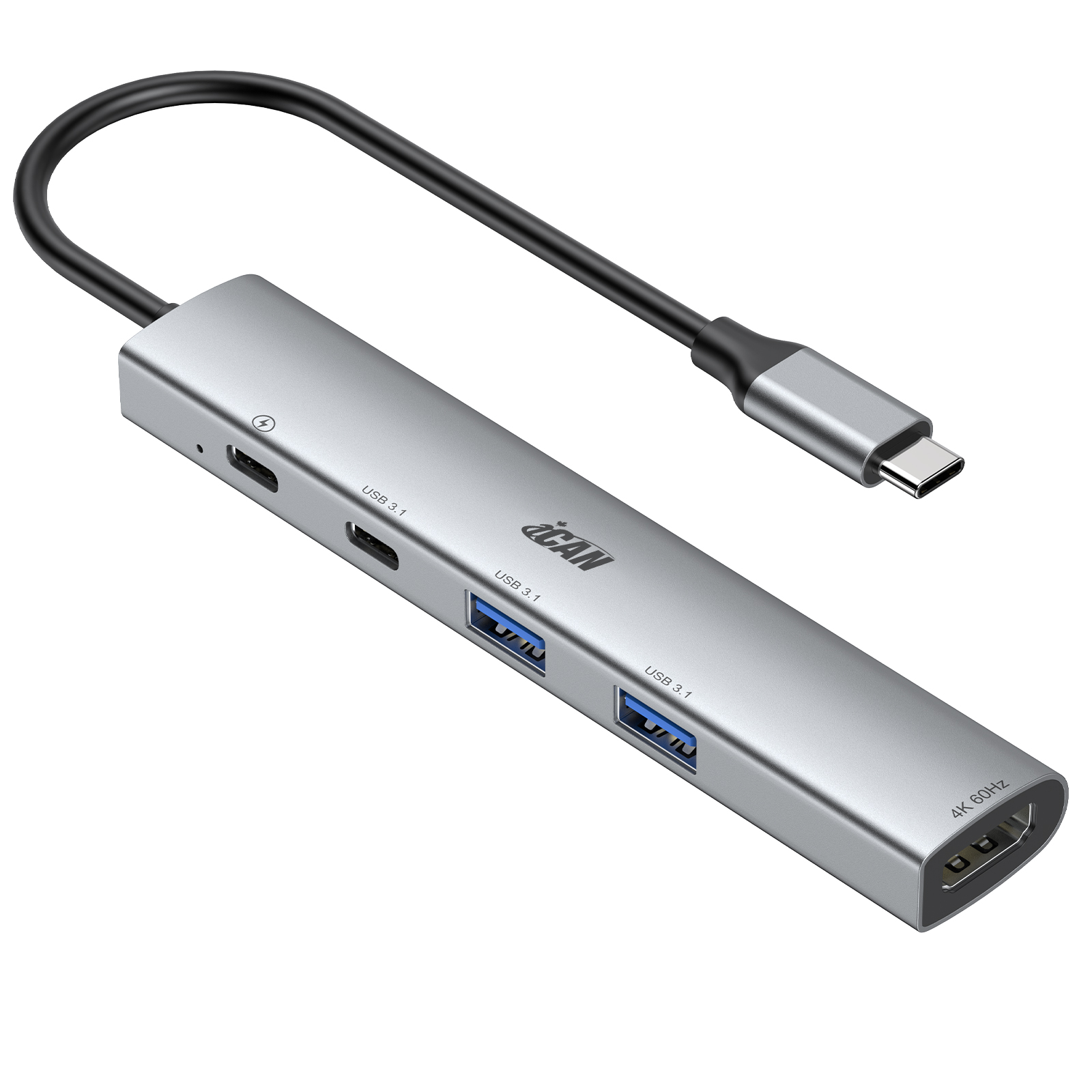 iCAN Hub USB-C 5-en-1 100 W