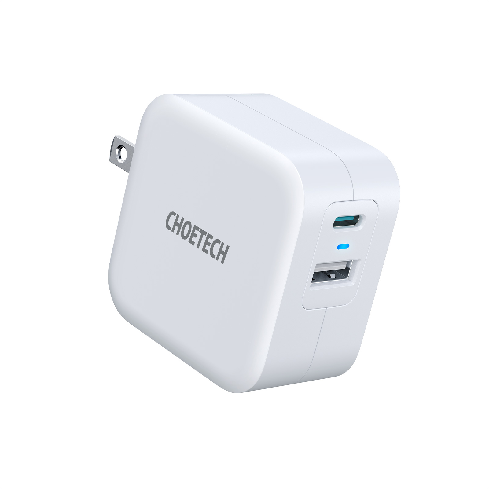 Choetech Chargeur rapide à deux ports 38 W(Open Box)