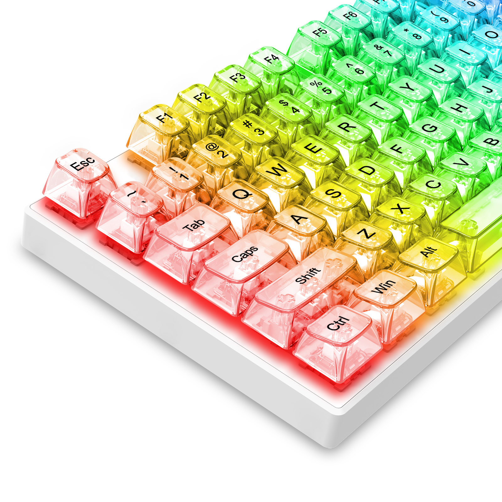 Redragon A137 Transparent keycaps 117unit/set
