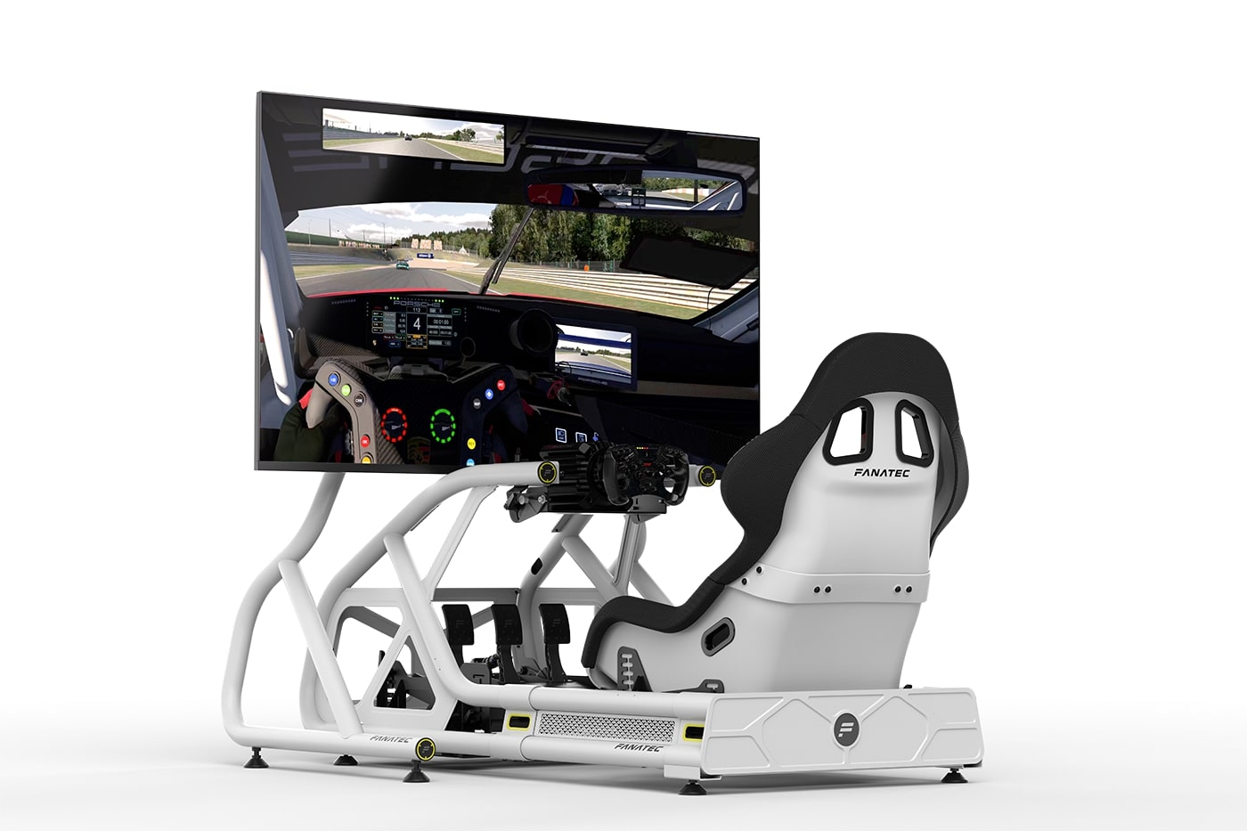 Fanatec - ClubSport GT Cockpit Monitor Stand (White)