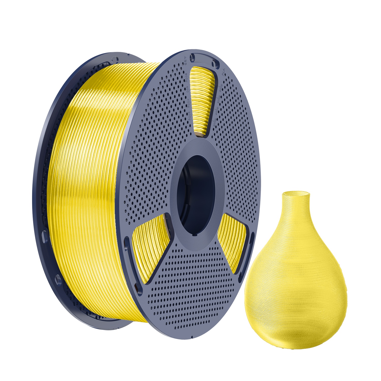 Sunlu 1.75mm, 1kg/spool, PETG filament (Transparent Yellow)