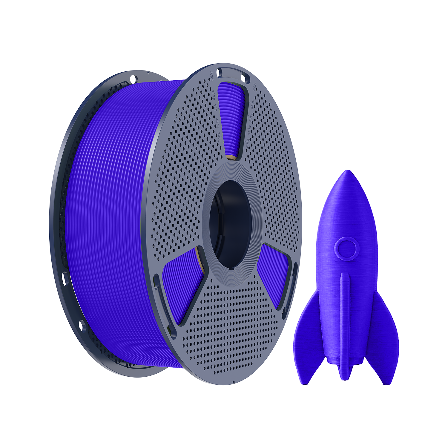 Filament PLA haute vitesse Sunlu 1,75 mm, 1 kg/bobine (bleu)