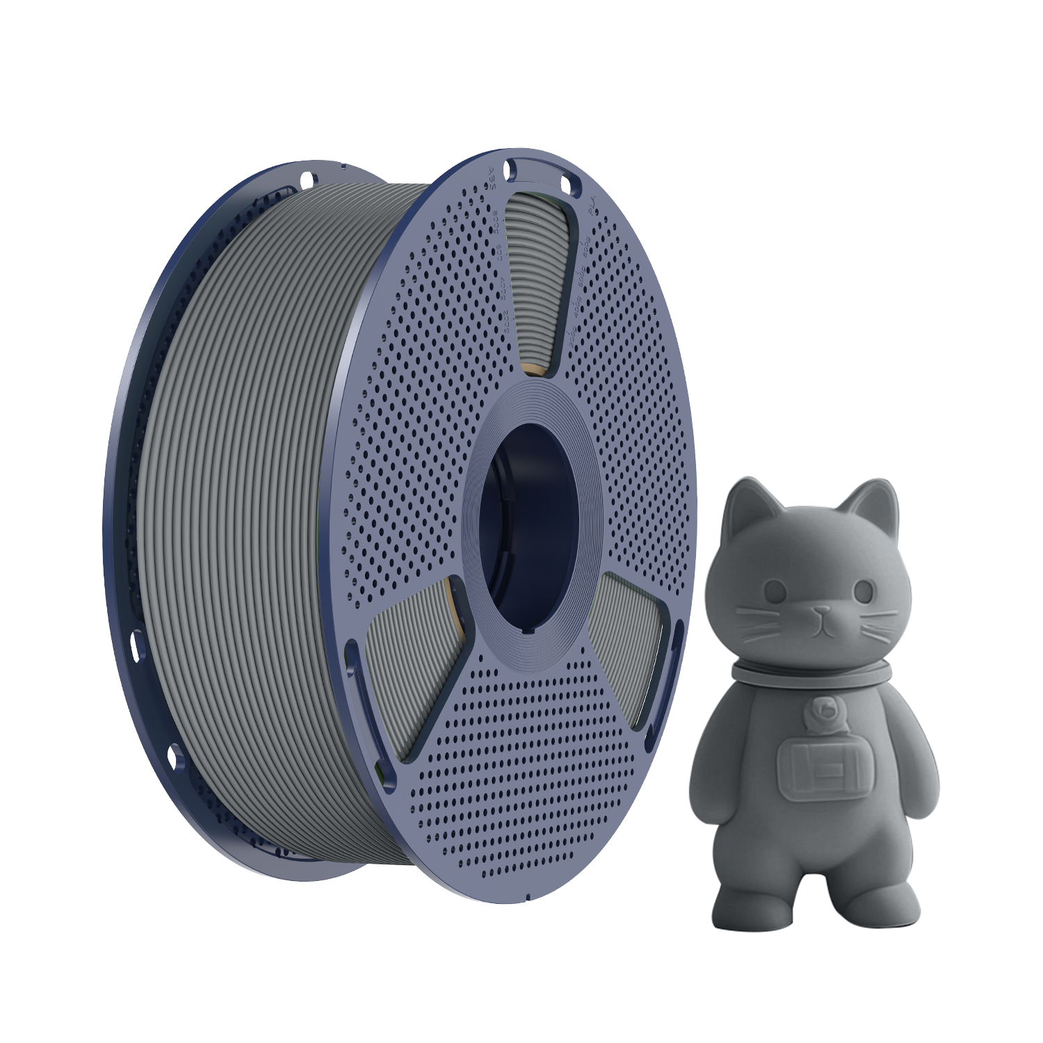 Sunlu 1,75 mm, 1 kg/bobine, PLA mat (gris)