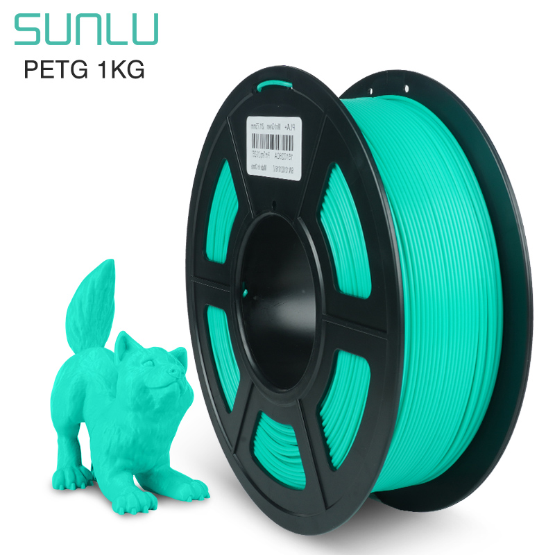 Sunlu 1.75mm, 1kg/spool, PETG filament (Mint Green)