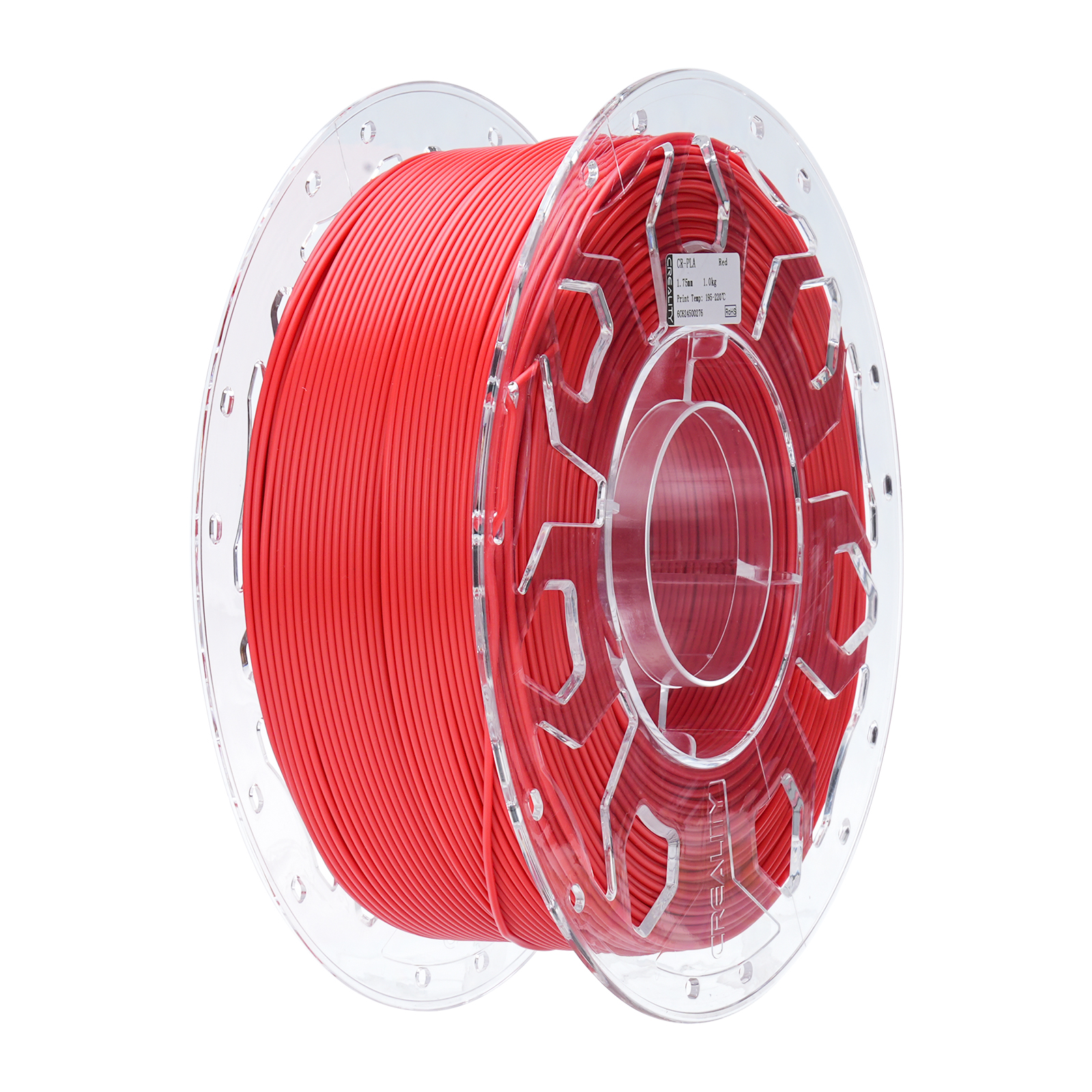 Filament Creality CR-PLA pour imprimante 3D FDM, 1,0 kg, 1,75 mm, rouge
