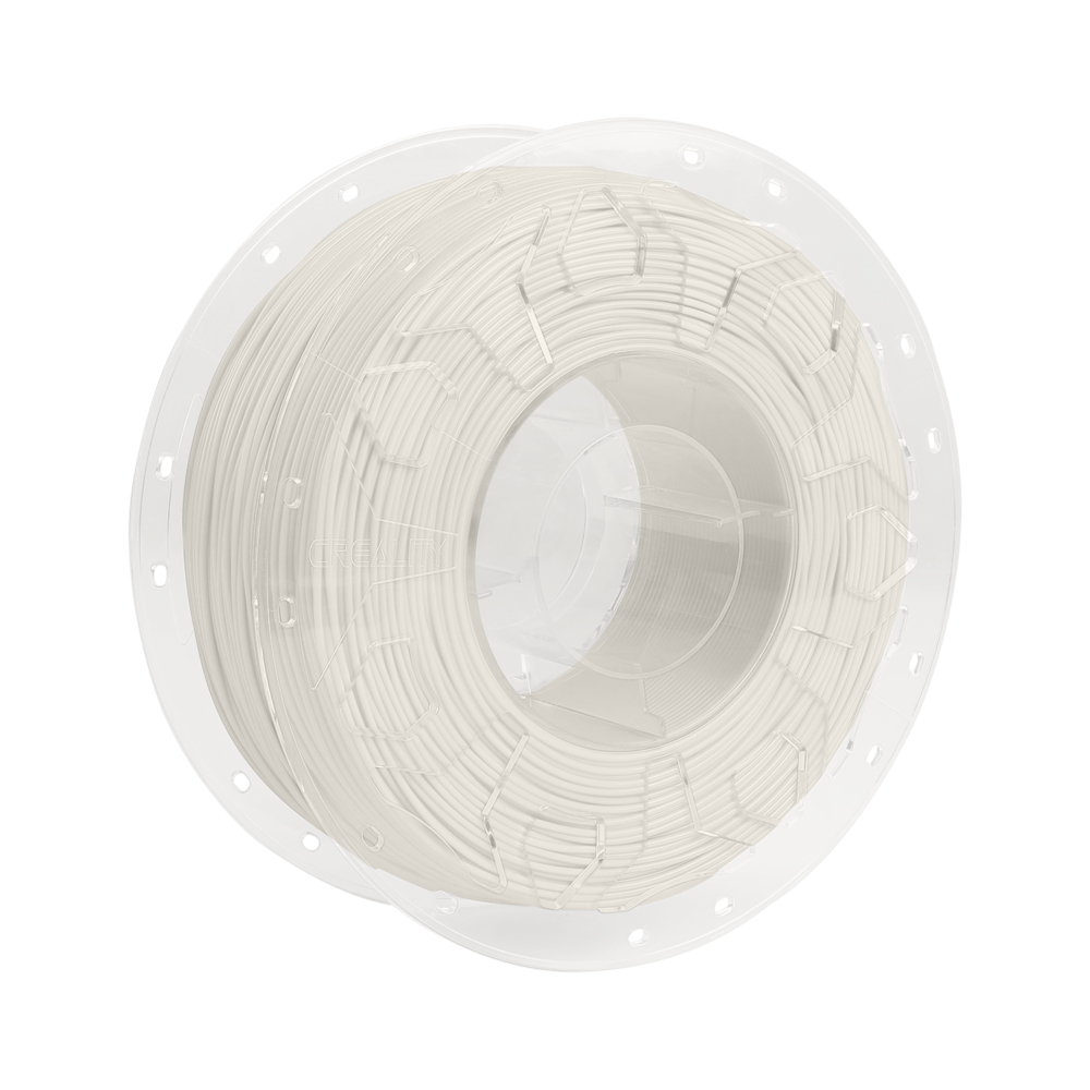 Filament Creality CR-PLA pour imprimante 3D FDM, 1,0 kg, 1,75 mm, blanc ivoire